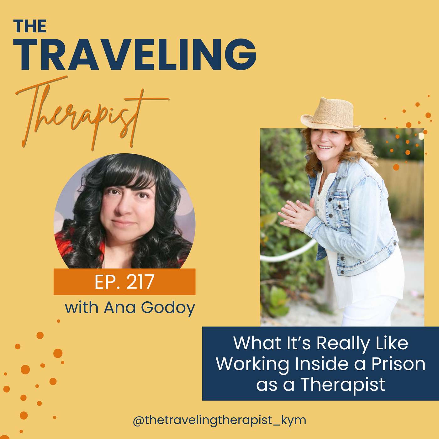 217. What It’s Really Like Working Inside a Prison as a Therapist with Ana Godoy episode artwork