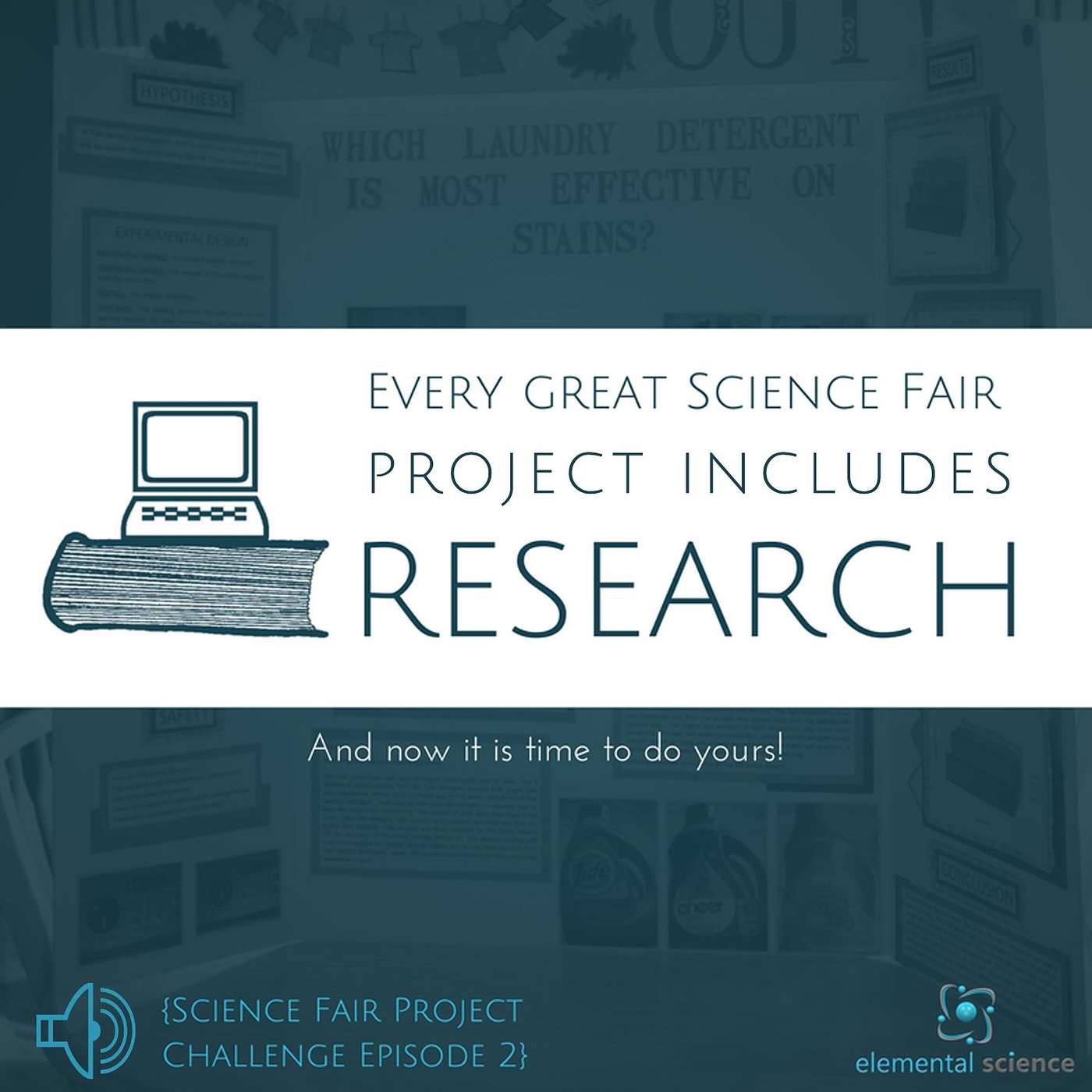 SFP Ep.2 - Every great science fair project includes a bit of research episode artwork