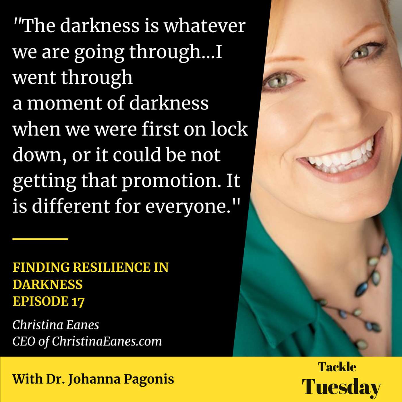 Ep. 17 Finding Resilience in Darkness