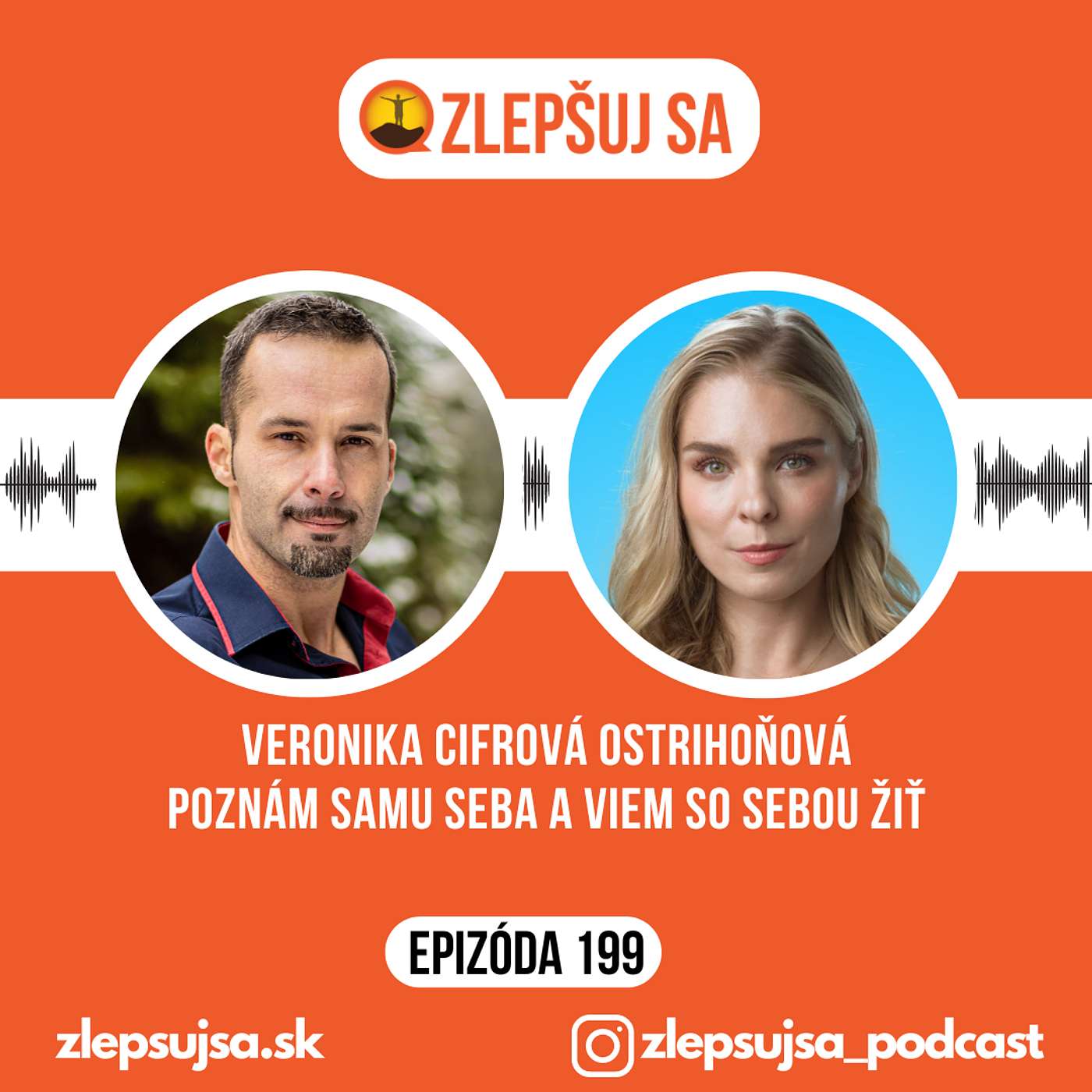 199. Veronika Cifrová Ostrihoňová: Poznám samu seba a viem so sebou žiť episode artwork