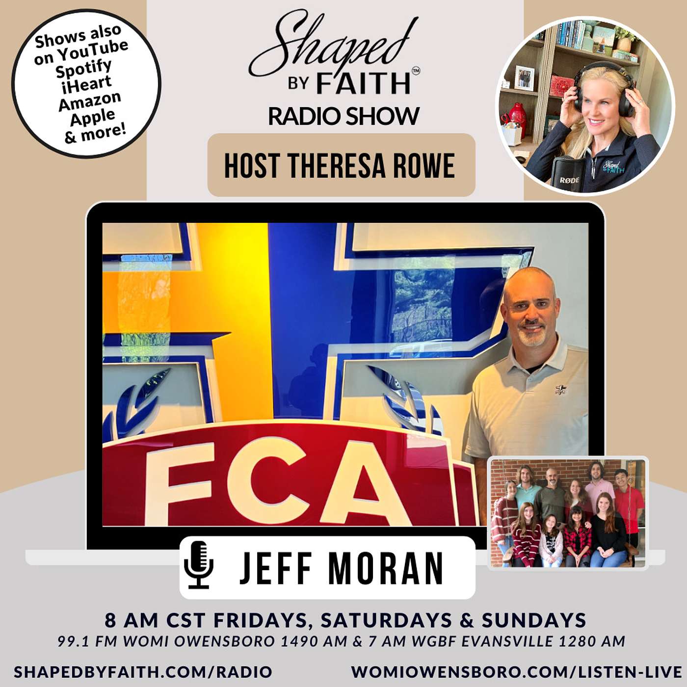 Shaped by Faith with Theresa Rowe