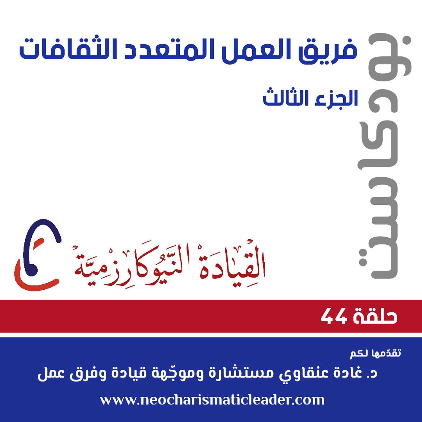 حلقة 44 - ذكاء الثقافة التنظيمية والتواصل في الثقافة العربية Organizational Cultural Intelligence and communication in the Arab culture