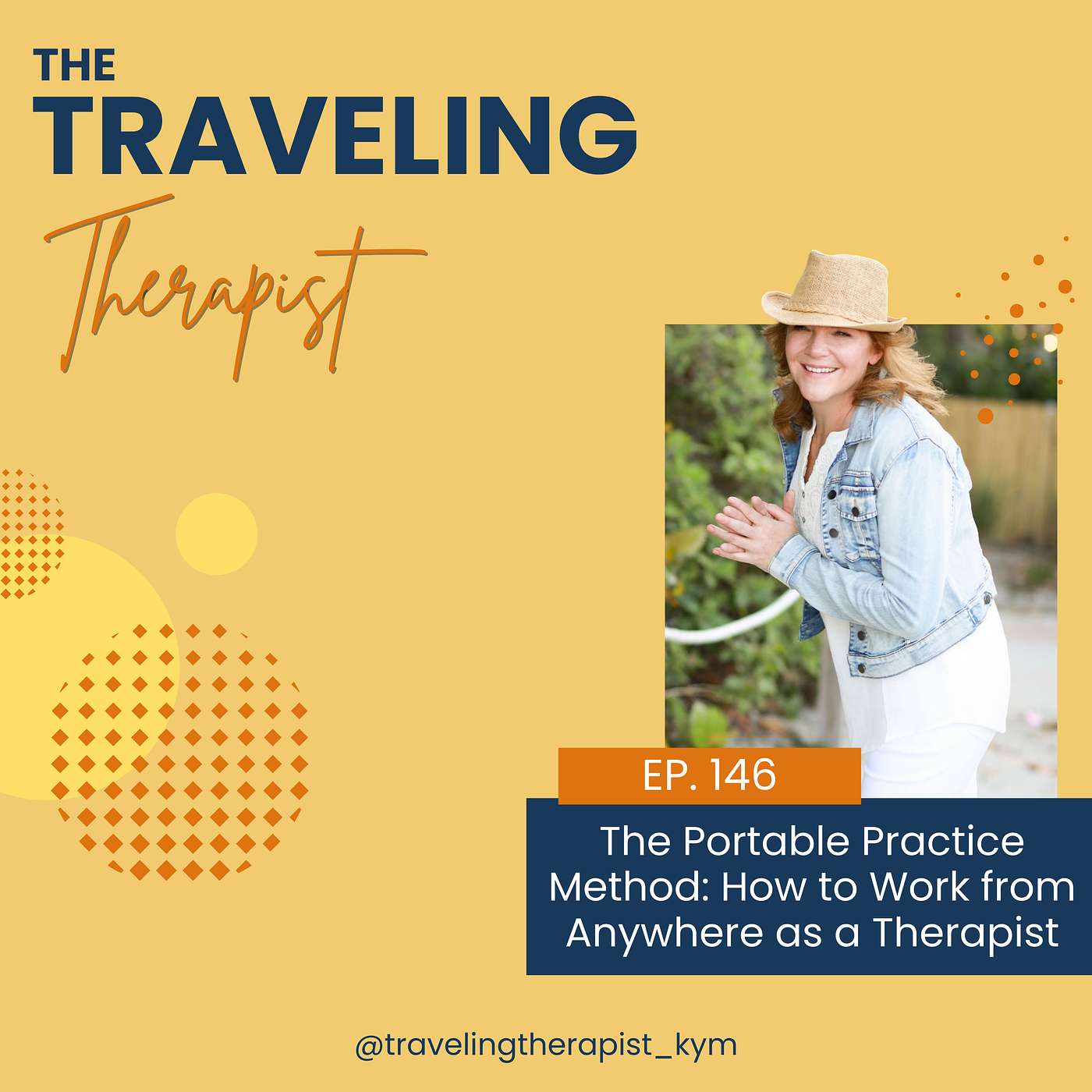 146. The Portable Practice Method: How to Work from Anywhere as a Therapist