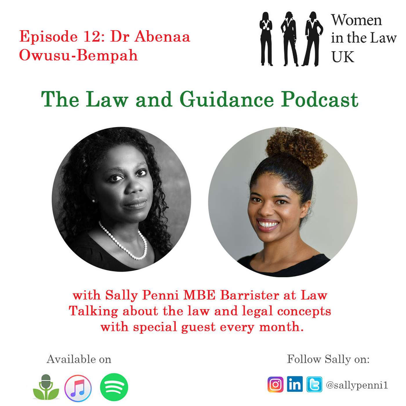 Episode 12 - Law and Guidance with Dr Abenaa Owusu-Bempah episode artwork