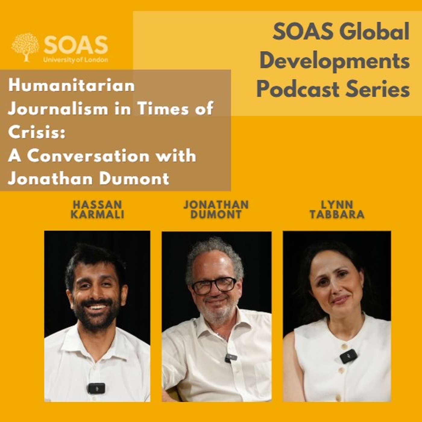 #9. Humanitarian journalism in times of crisis: A Conversation with Jonathan Dumont episode artwork