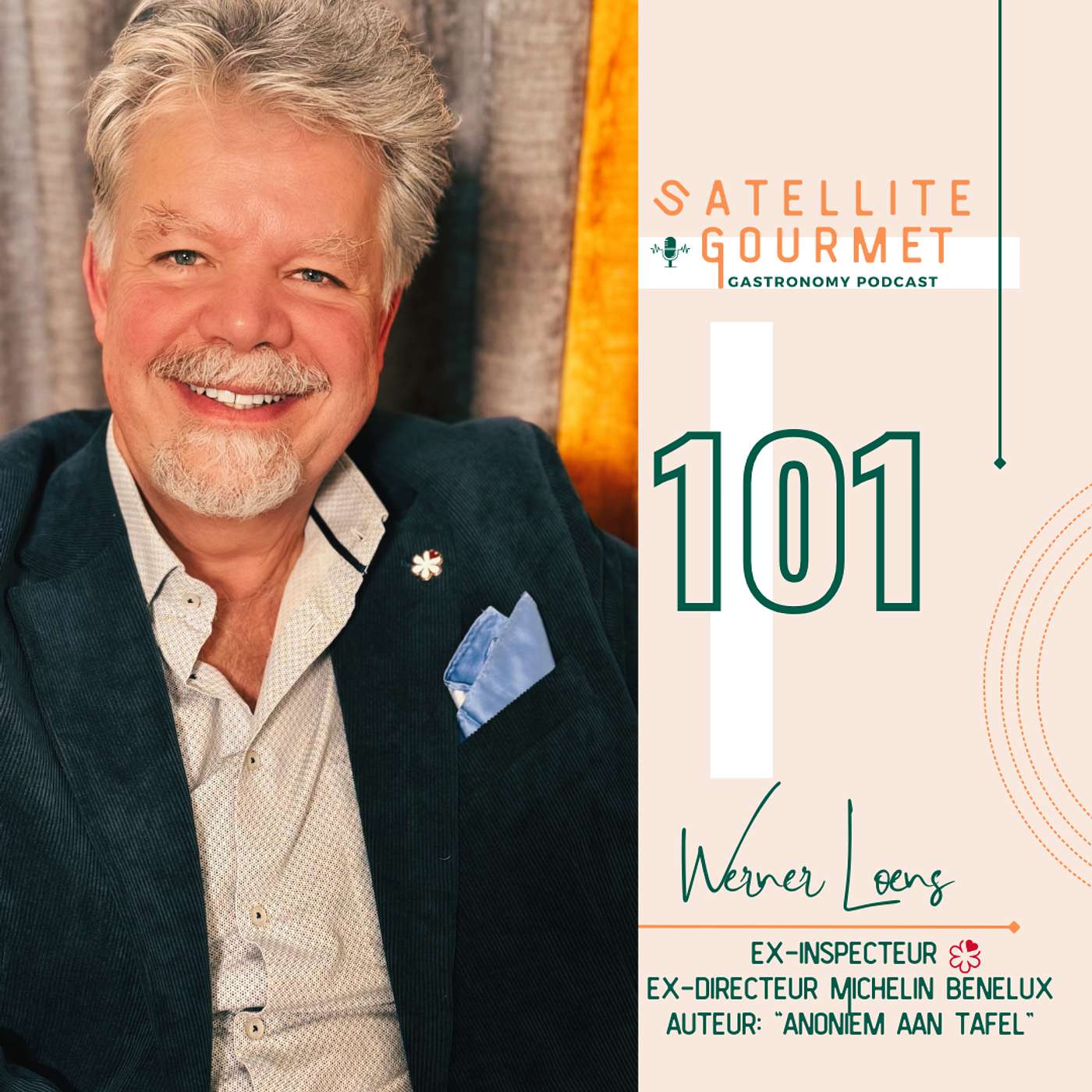 #101 WERNER LOENS  Anoniem aan Tafel - Michelin Benelux