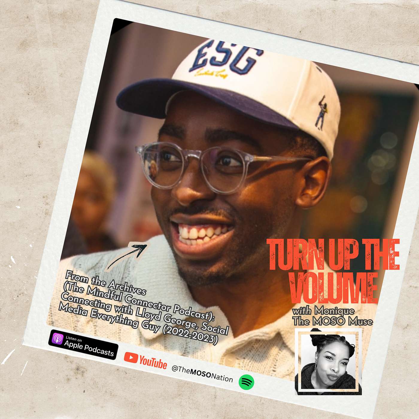 Lloyd George + Monique LaRue: Talk Mindful Connector Podcast launch episode artwork