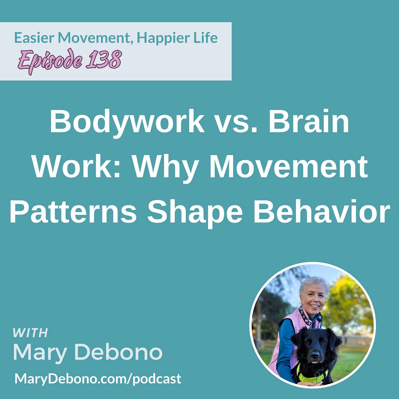Bodywork vs. Brain Work: Why Movement Patterns Shape Behavior Bodywork vs. Brain Work: Why Movement Patterns Shape Behavior