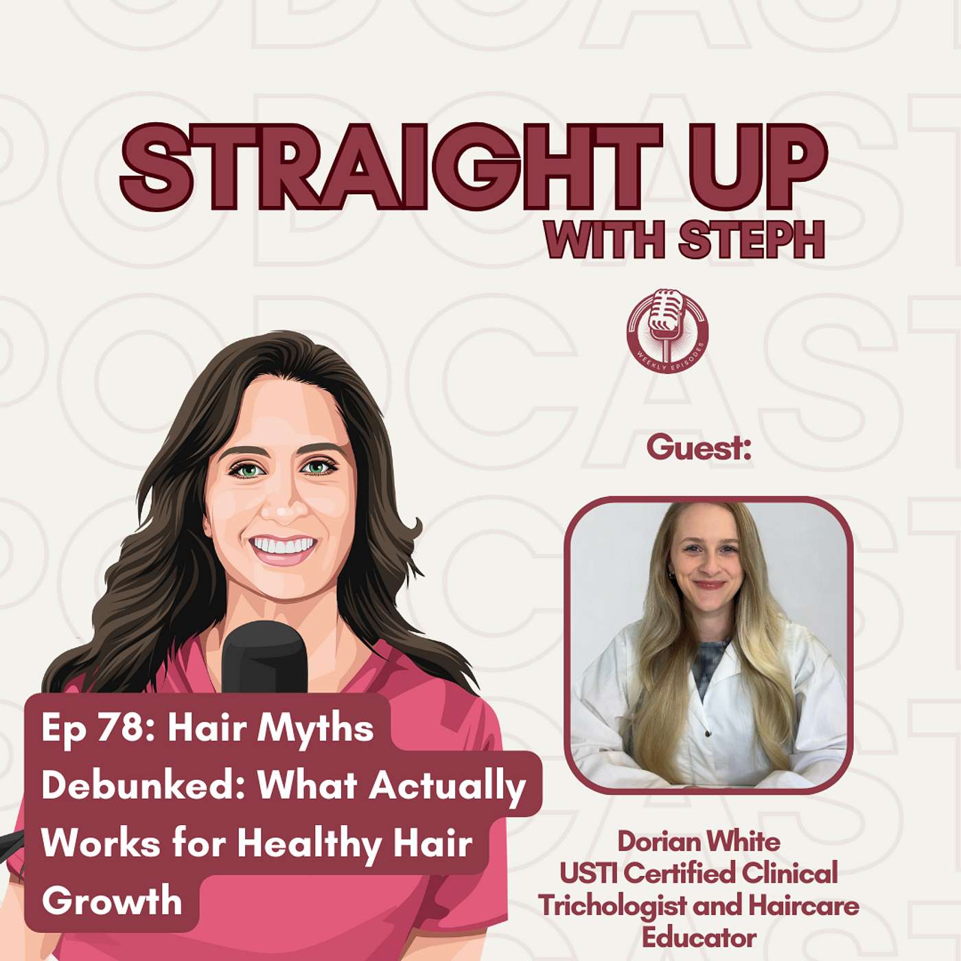 Ep 78: Hair Myths Debunked: What Actually Works for Healthy Hair Growth Ep 78: Hair Myths Debunked: What Actually Works for Healthy Hair Growth