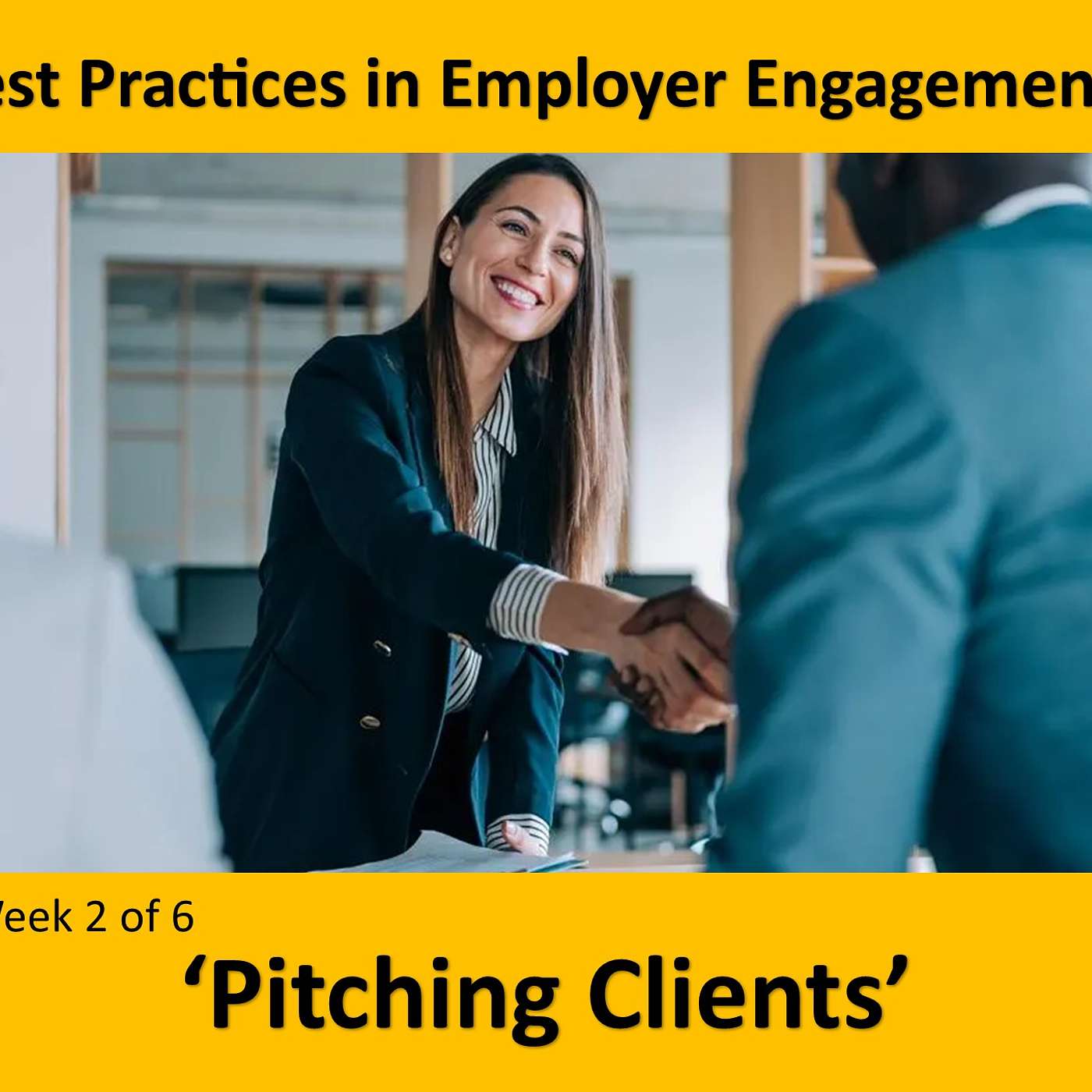 How to effectively pitch clients or students to employers -- #MotivatingMondays Episode 14 episode artwork