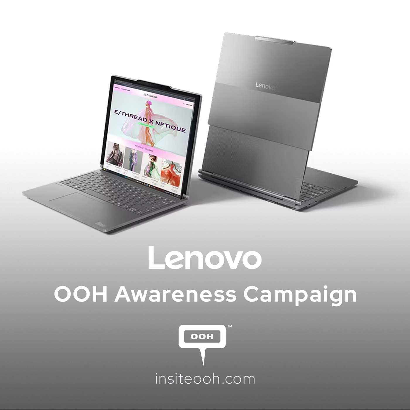 Lenovo Cuts Through the Noise in Dubai with New Die-Cut Execution
