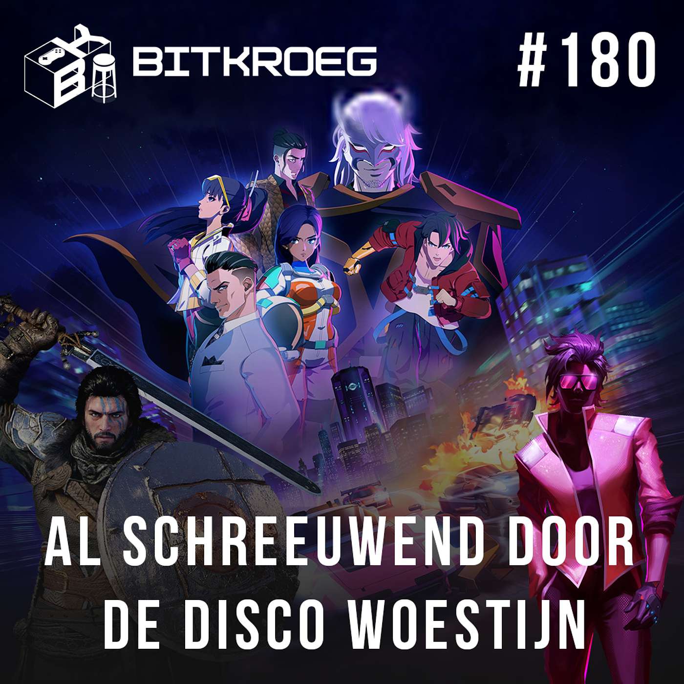180. Al Schreeuwend door de Disco Woestijn episode artwork