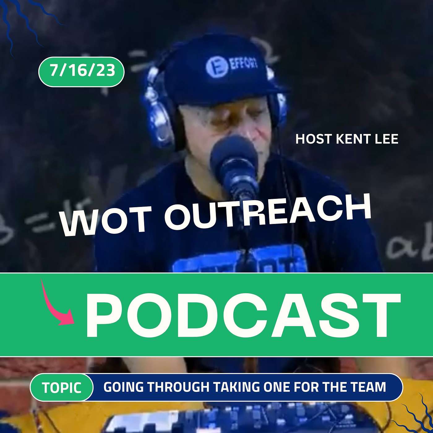 Going through taking one for the team episode artwork