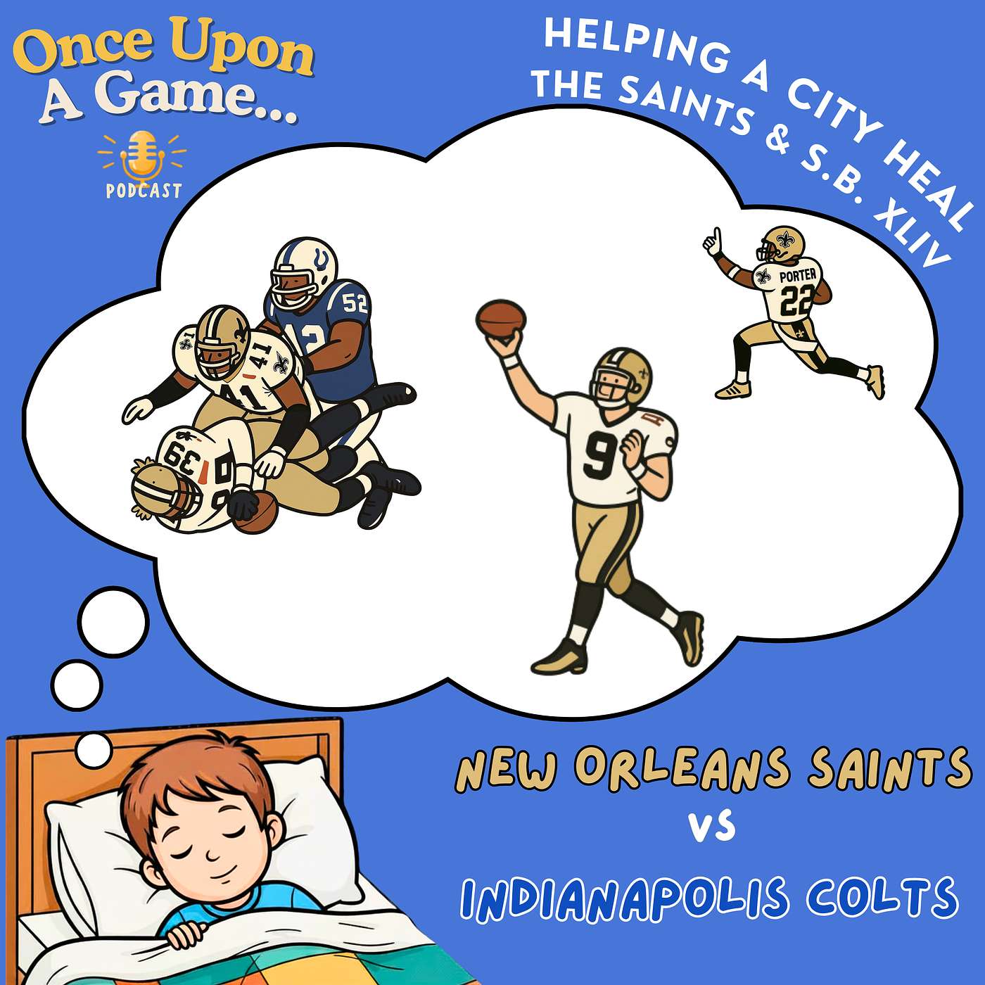 🏈⚜️ A Win to Help a City Heal: The Saints' Drew Brees and Super Bowl XLIV⚜️🏈 episode artwork