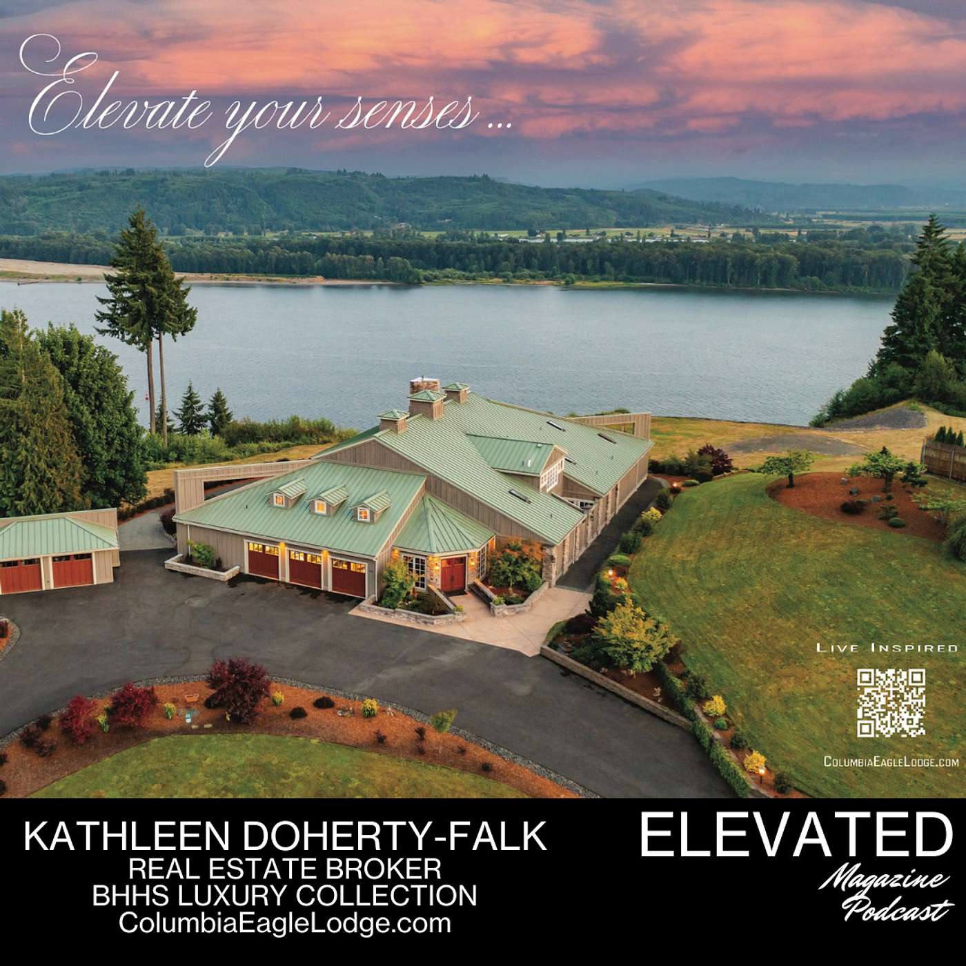 Eagle Cliff Lodge Luxury Real Estate Listing | Columbia River, WA