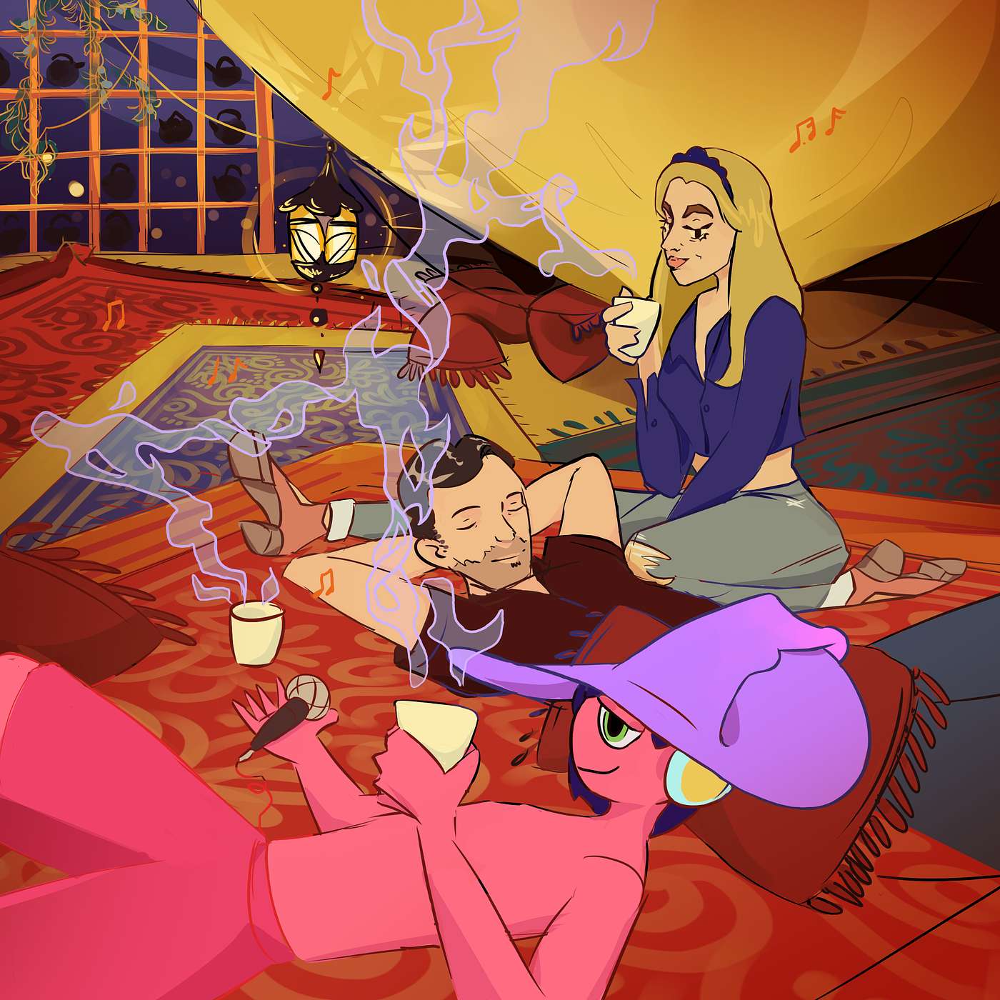 Episode 3: Juicy Kelly n' Pretty Tony Pt.1 - The Tea House episode artwork