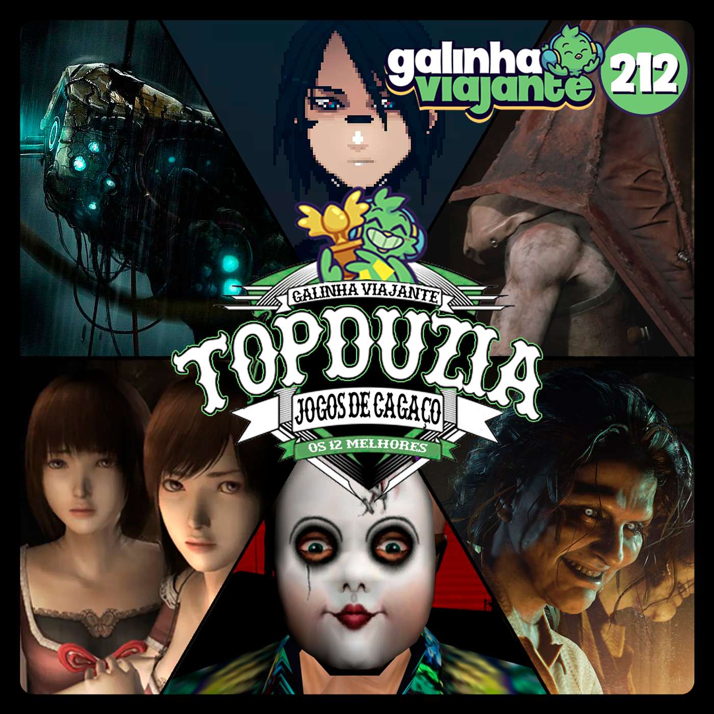 GV#212: Top Dúzia - Jogos de Terror (part. Buraco Atrás do Pôster)