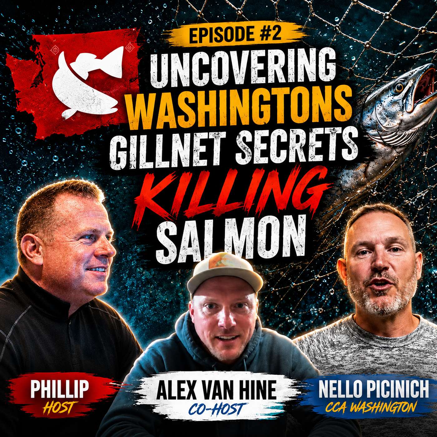 Uncovering Washington's Dirty Gillnet Secrets Killing Salmon | The Badger Fishing Show Ep. 2 episode artwork