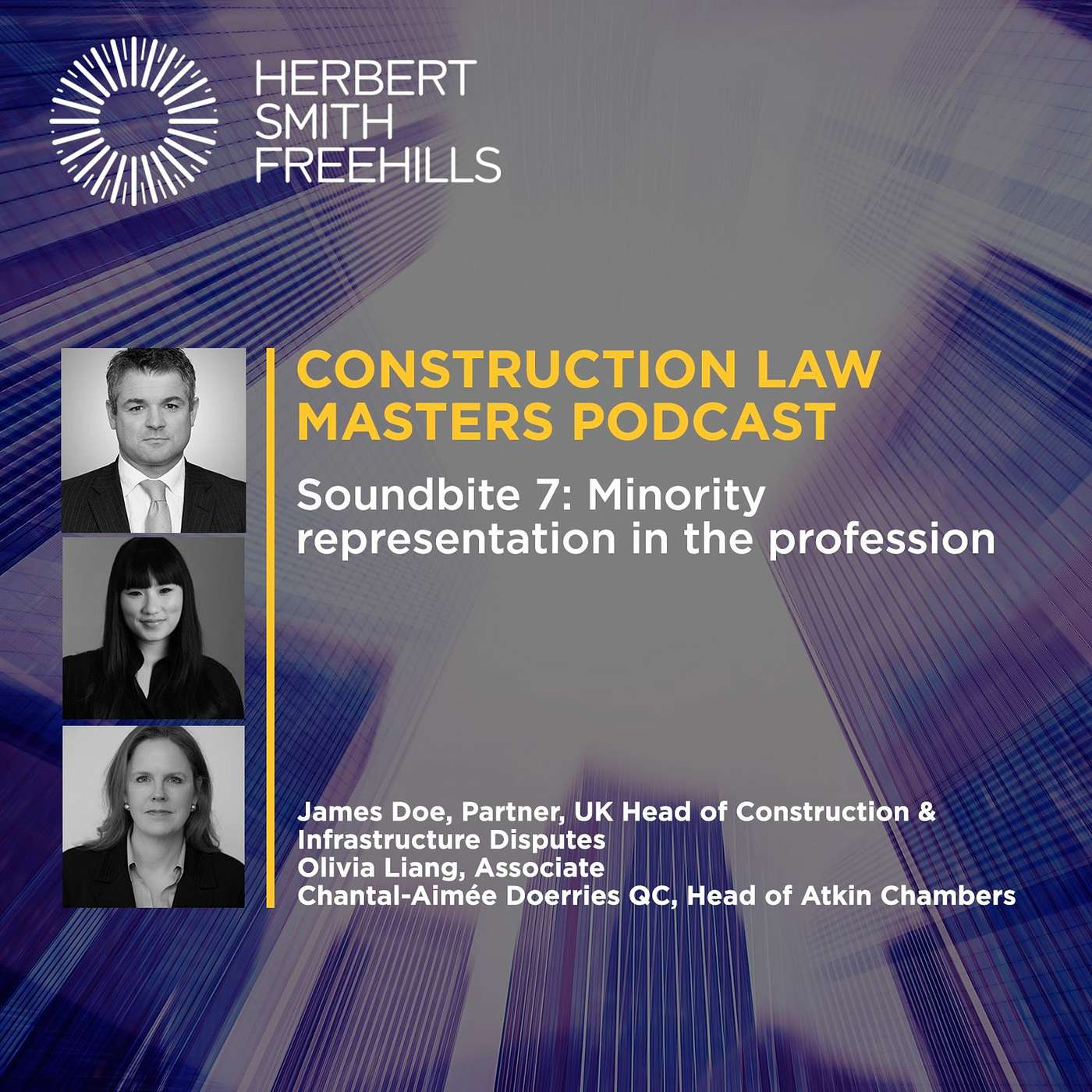 Construction Law Masters: Ep4 Soundbite 7: Minority representation in the profession episode artwork