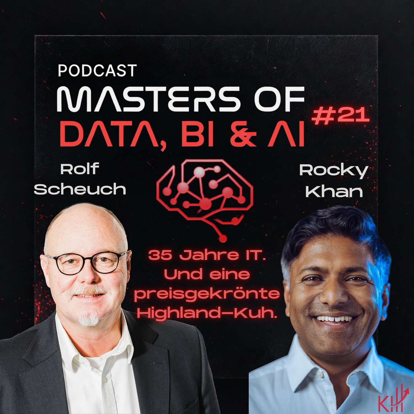 35 Jahre IT. Und eine preisgekrönte Highland-Kuh | Rolf Scheuch & Rocky Khan - #21 episode artwork