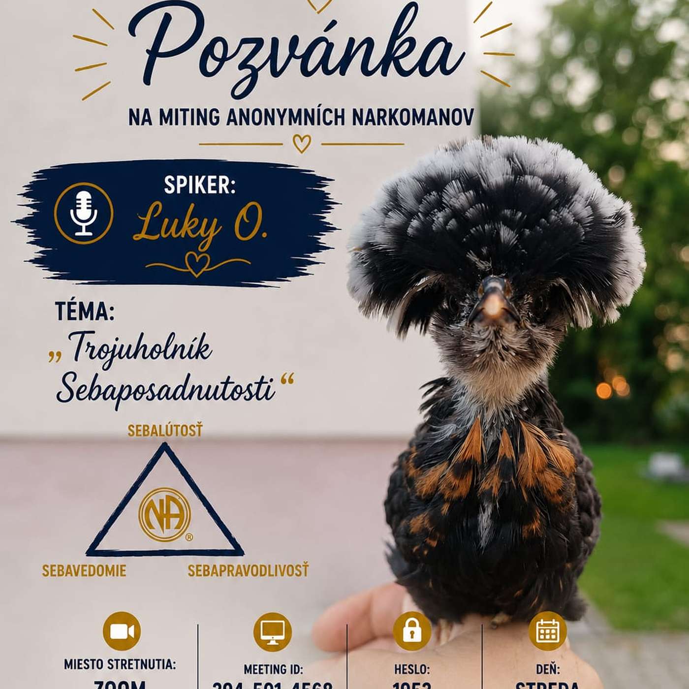 Trojuholník sebaposadnutosti (Streda spíker) - Luky O. - 10. 6. 2026 episode artwork