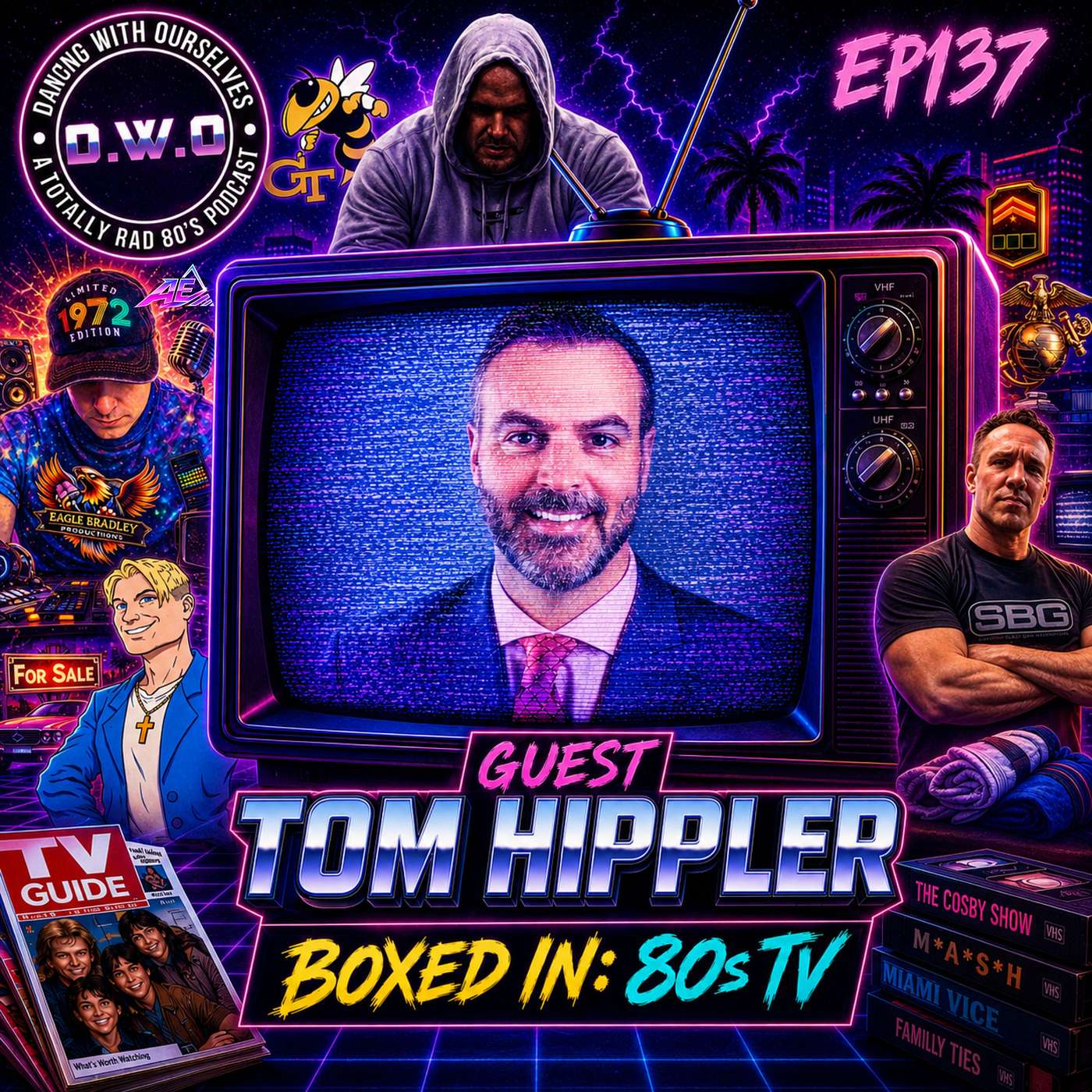 #137: Guest Tom Hippler — Boxed In, Fanacek & 80s TV Madness episode artwork