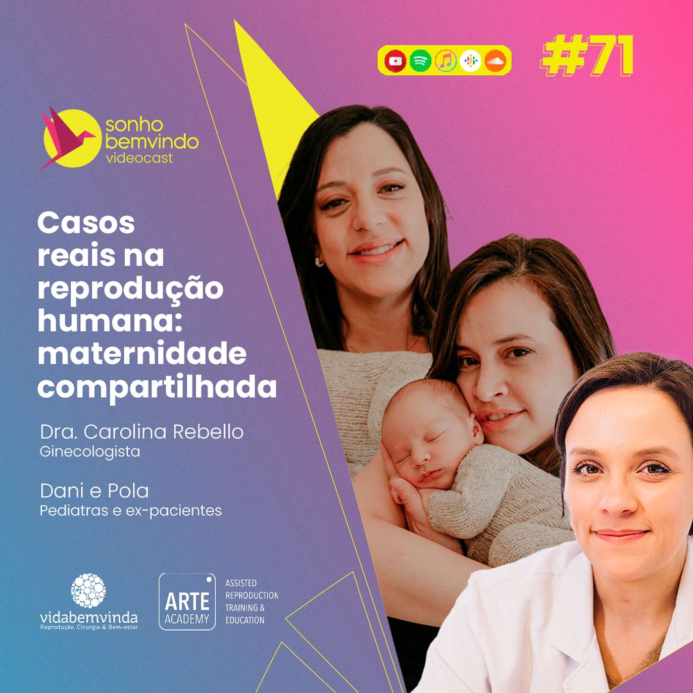 #71 - Casos Reais na Reprodução Humana: maternidade compartilhada