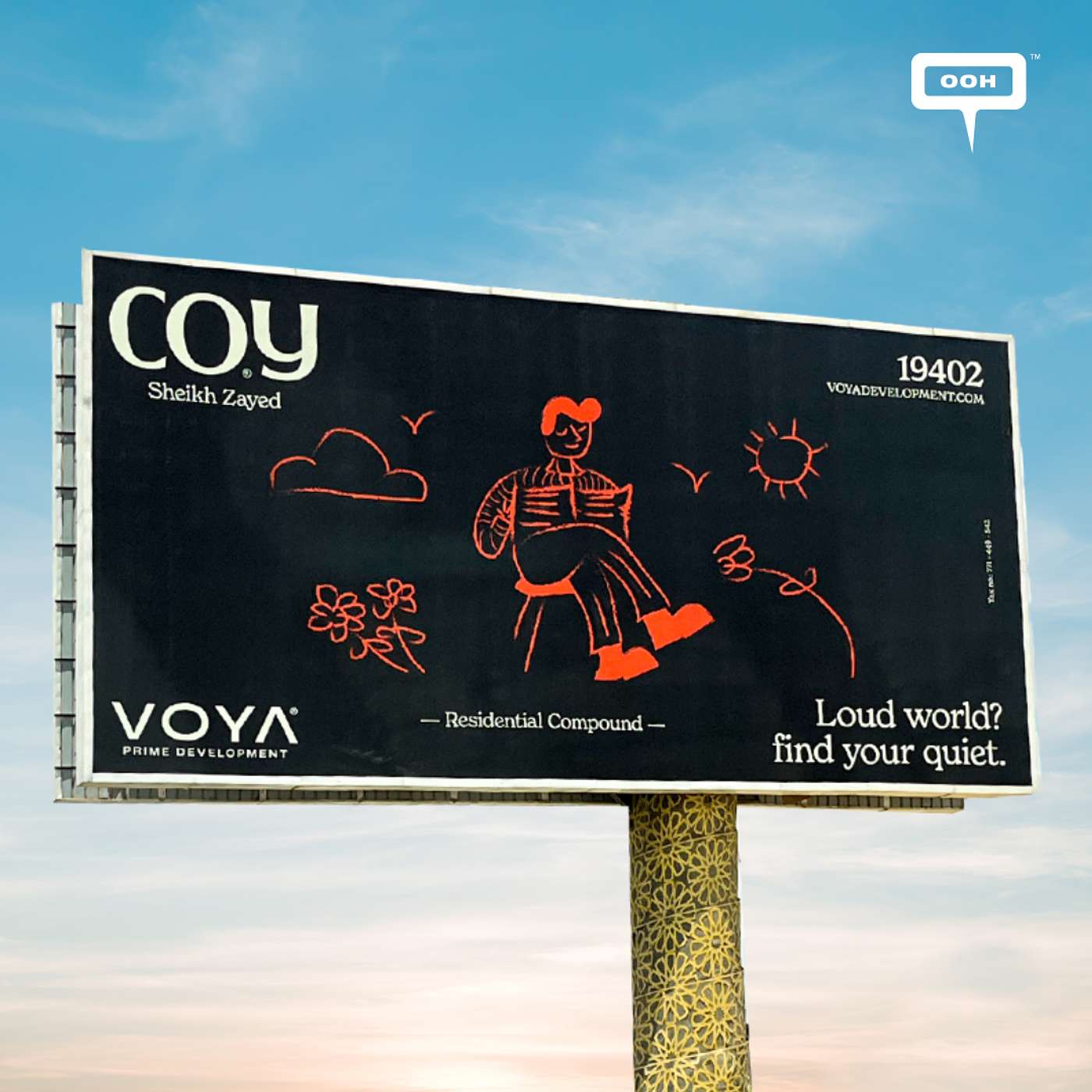 Voya Development Invites Cairo to Find Its Quiet in Coy on OOH episode artwork