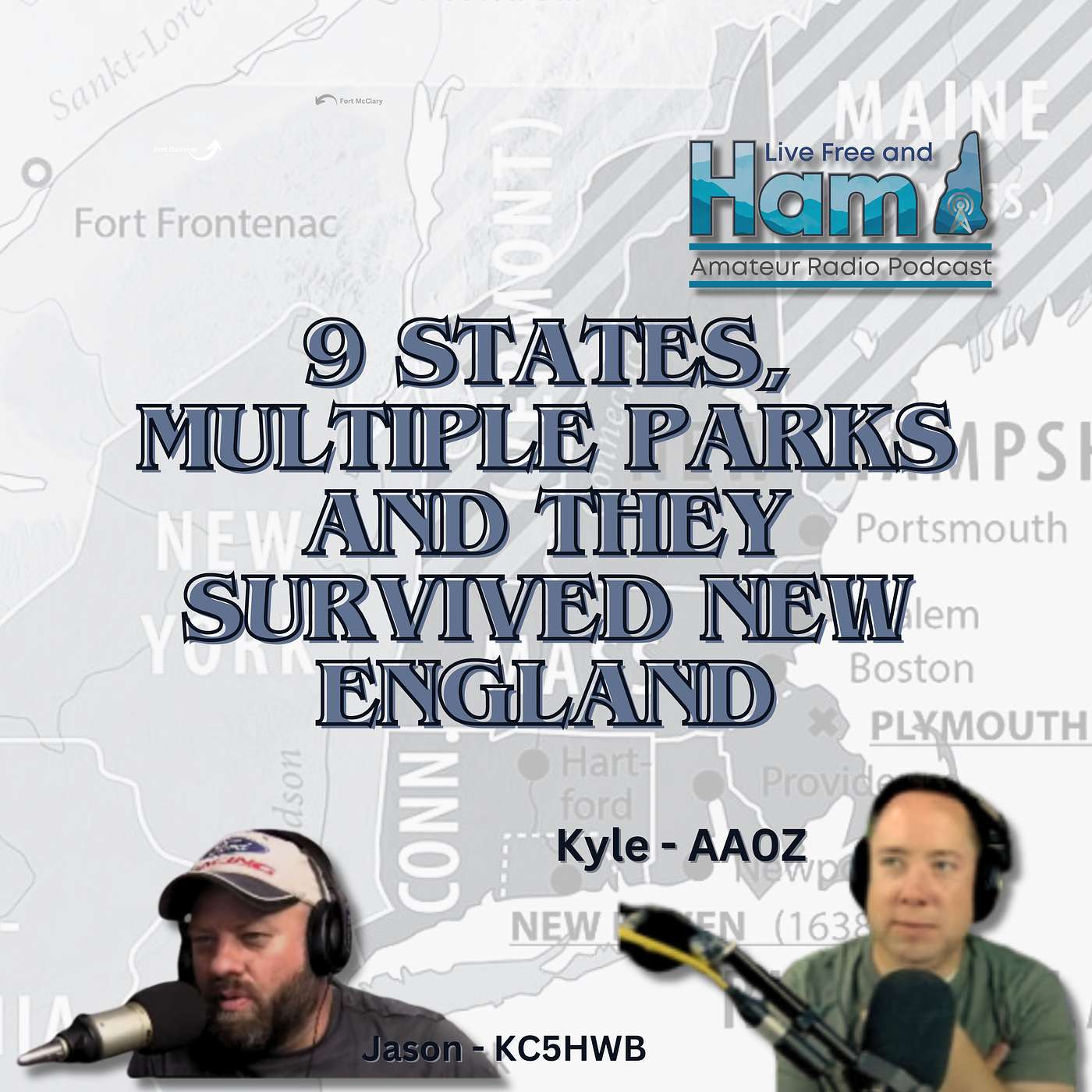 9 States, Multiple Parks and they survived New England