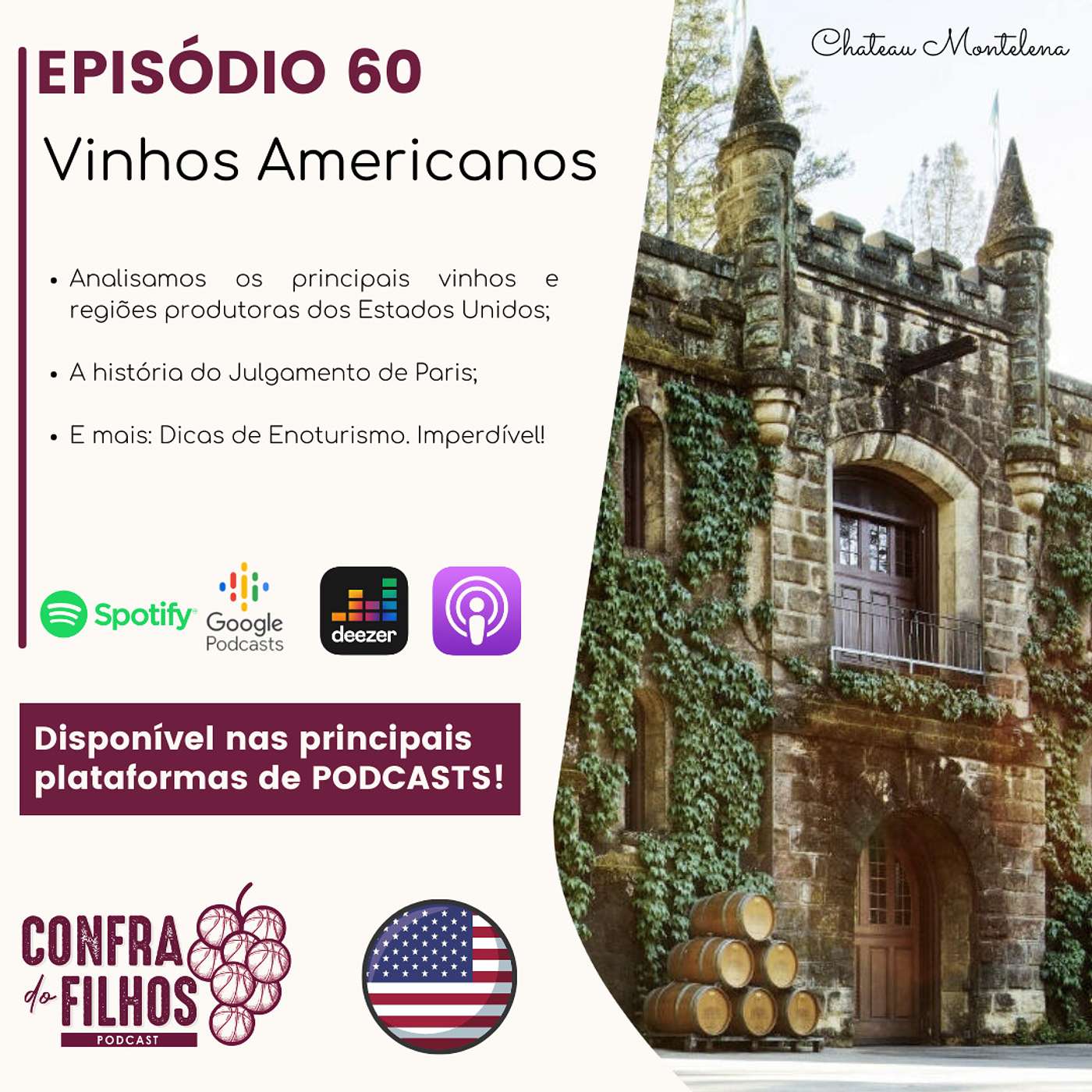 Ep.60 - Vinhos Americanos