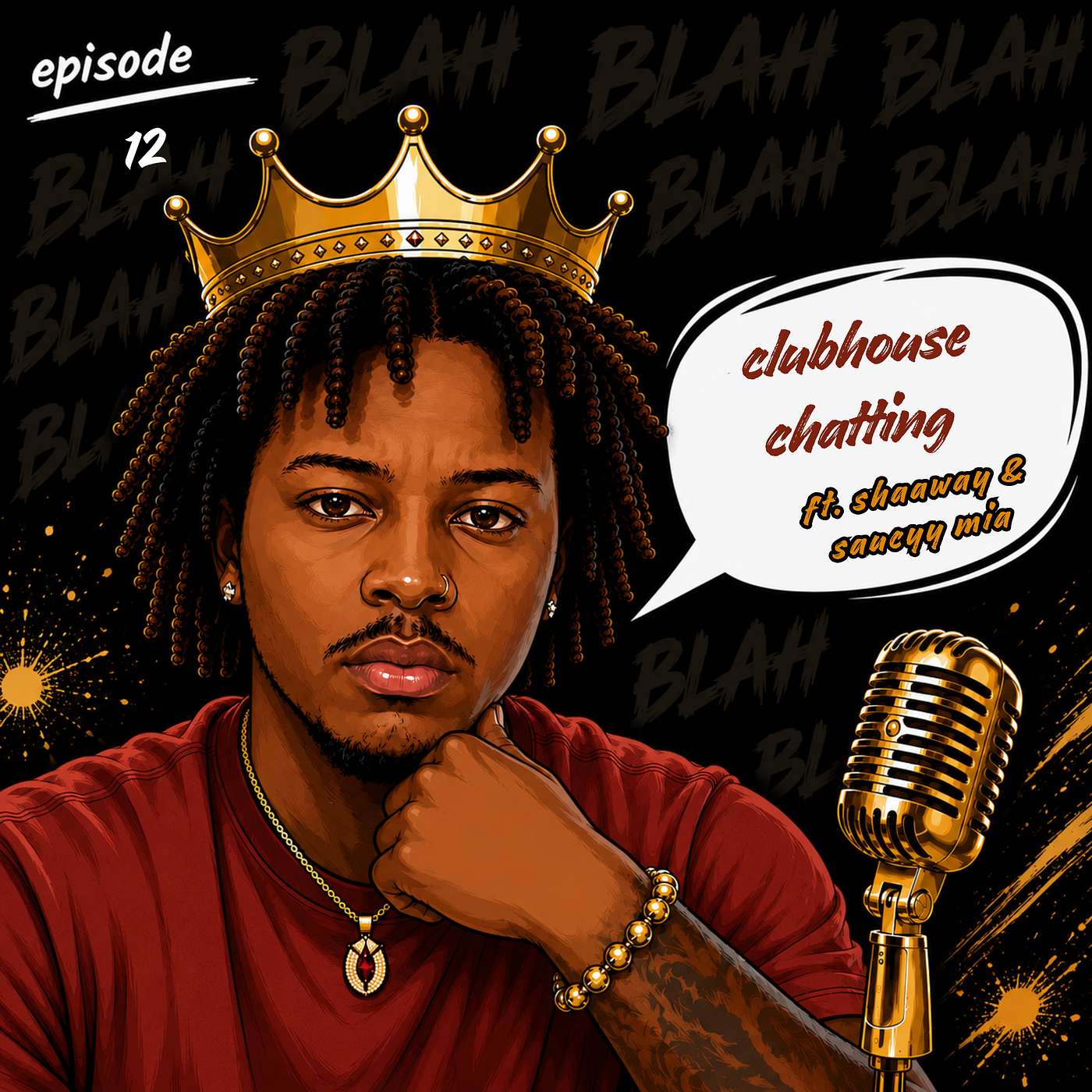 clubhouse chatting ft. shaa way & saucyy mia episode artwork