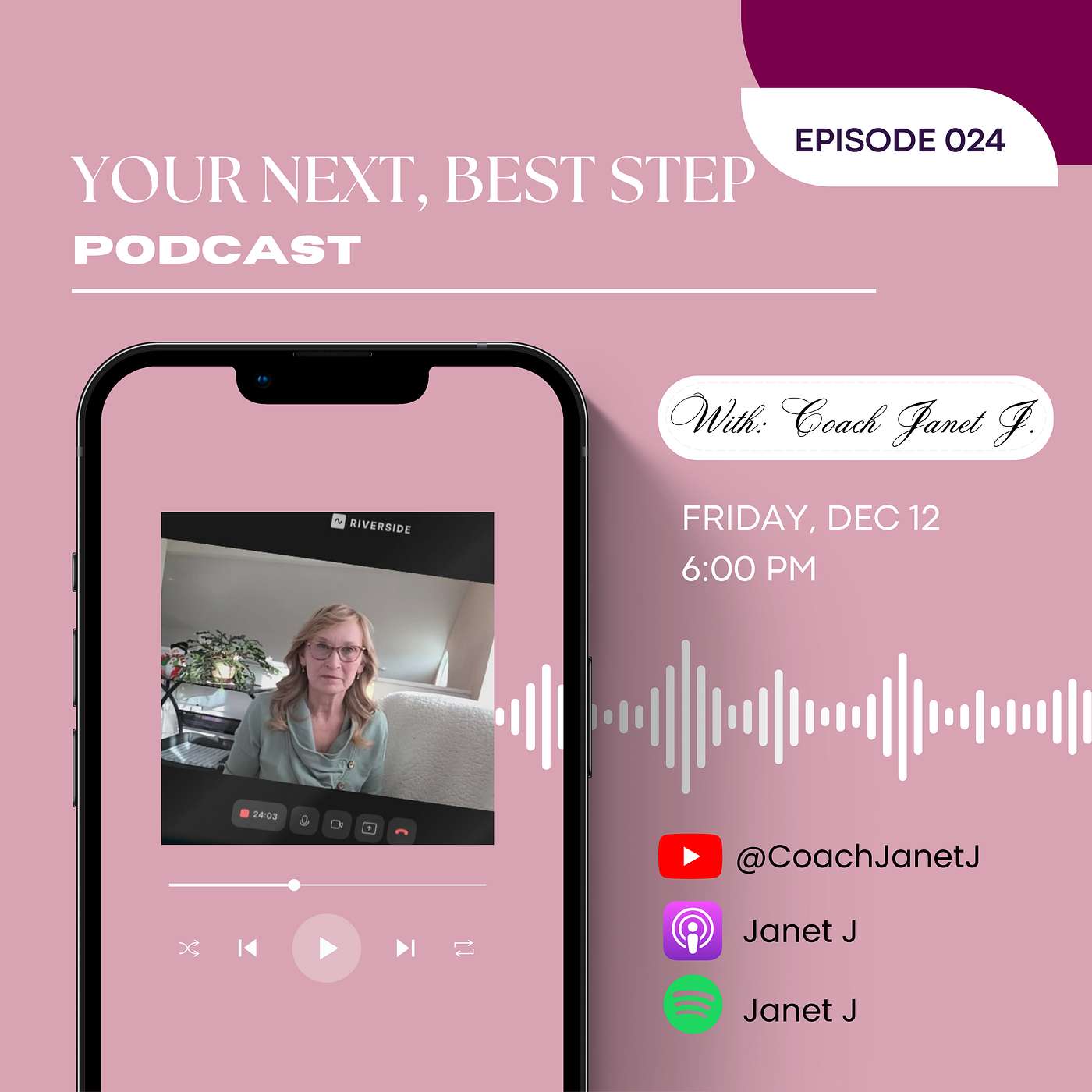 Episode 024: Feel Good This December: Simple, God-Grounded Habits to Protect Your Energy episode artwork