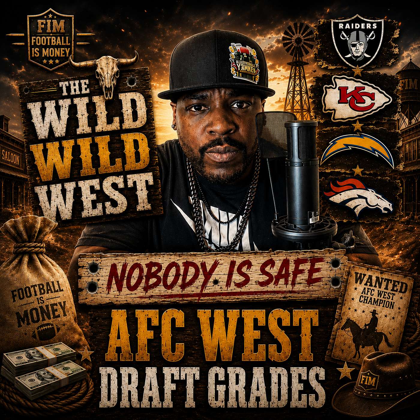 AFC West Draft Grades: Nobody Is Safe In The Wild Wild West episode artwork