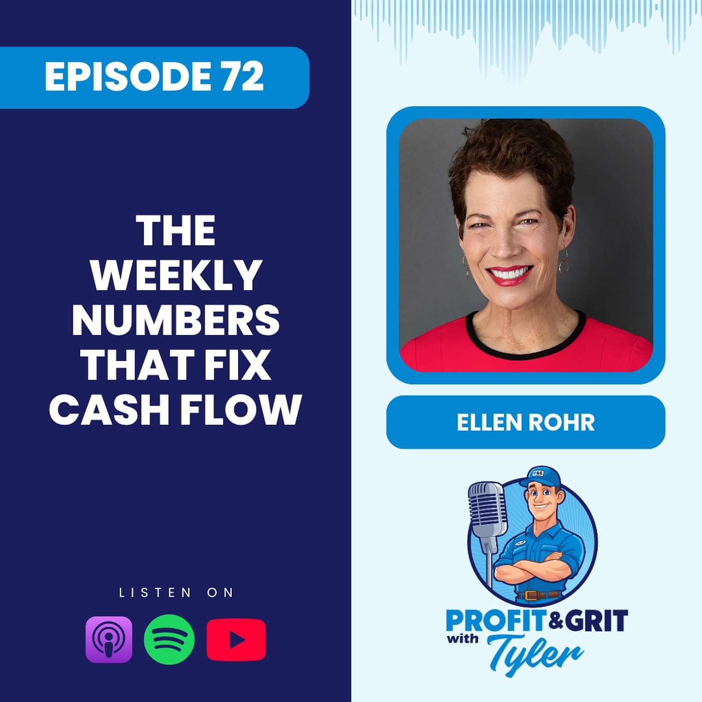 The Weekly Numbers That Fix Cash Flow - Ellen Rohr episode artwork
