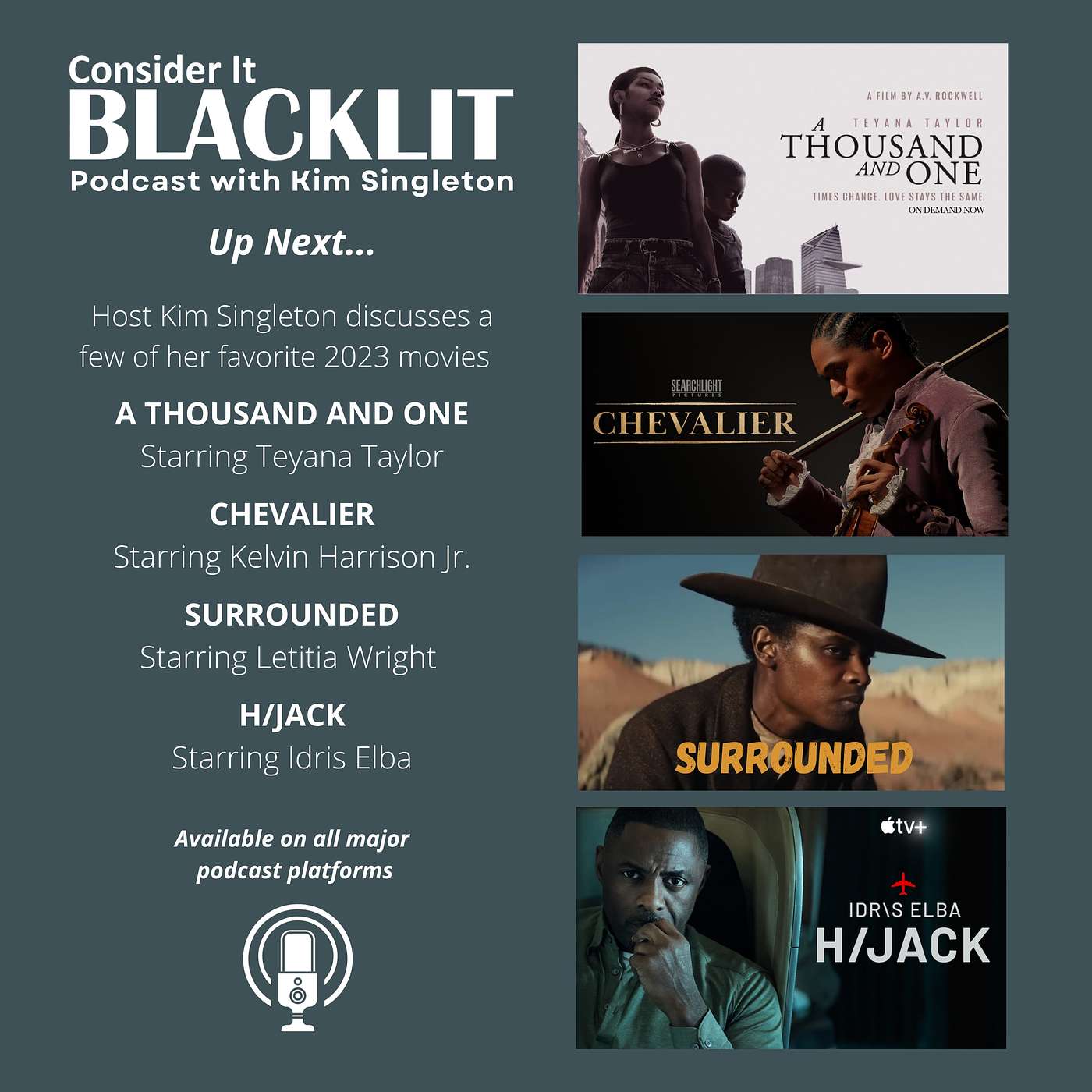 Streaming Recommendations: A Thousand and One, Chevalier, Surrounded and H/Jack