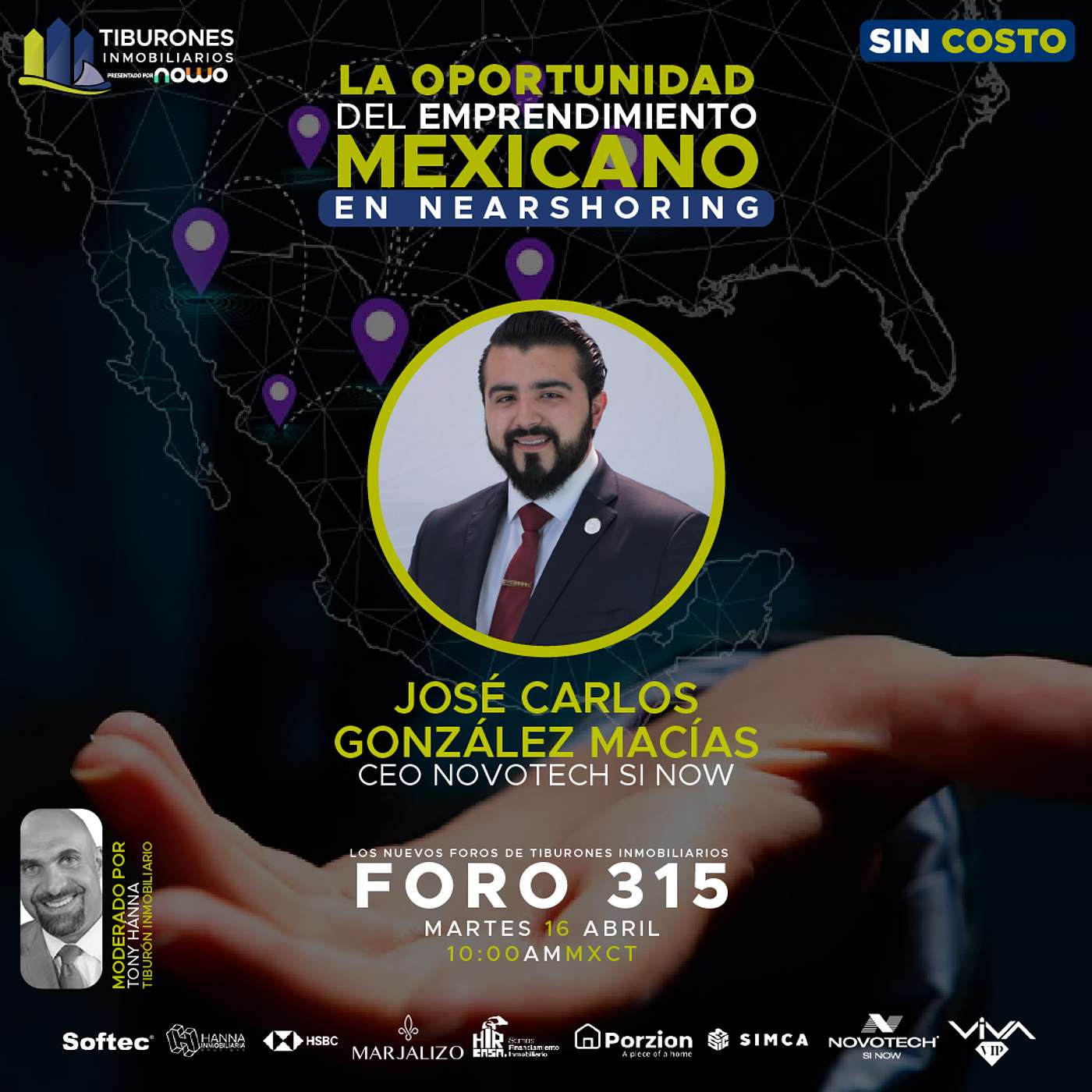 FORO 315 - "La oportunidad del Emprendimiento Mexicano en Nearshoring"