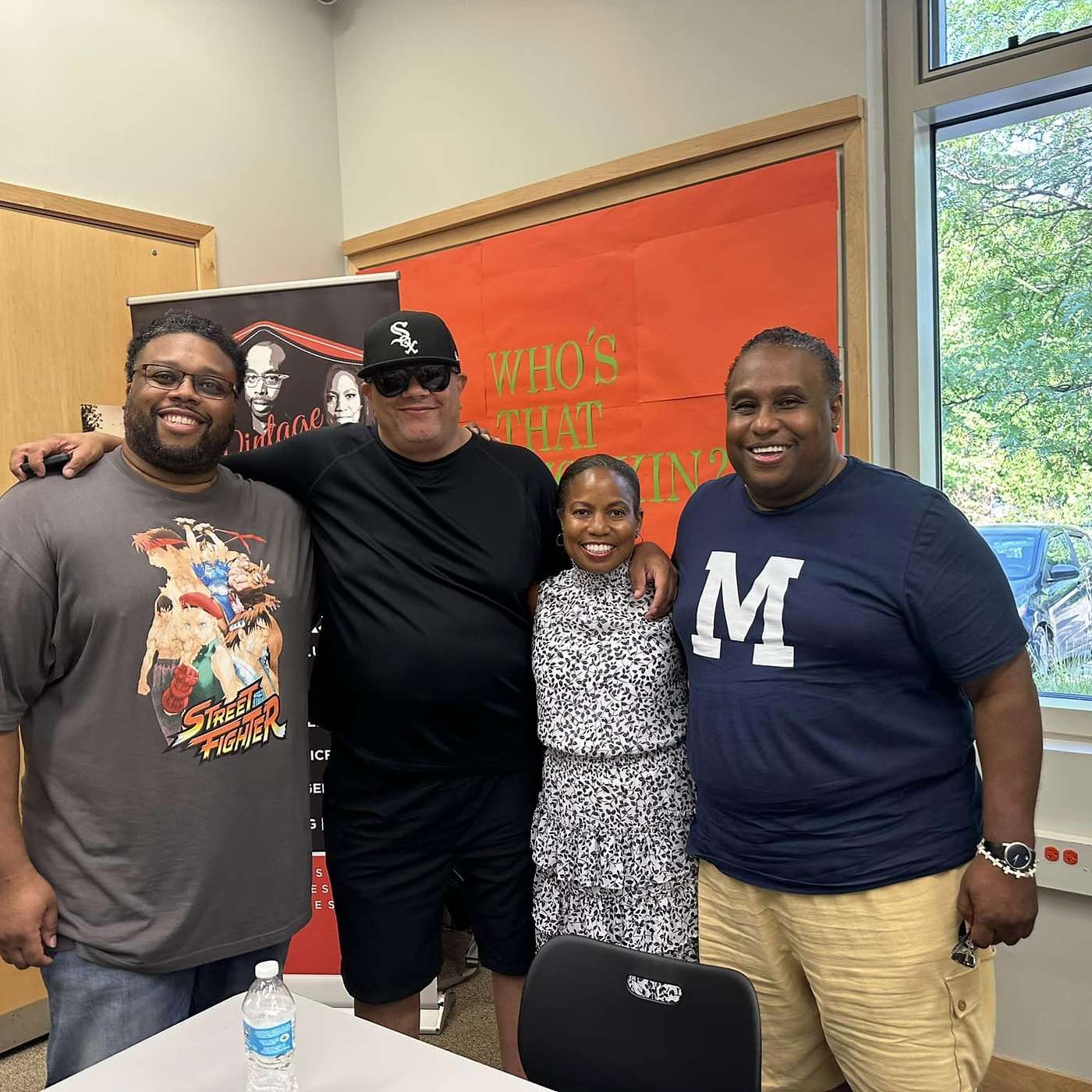 House Music Pioneer DJ Wayne Williams and Kirk Townsend at the Chicago Public Library Summer 2023