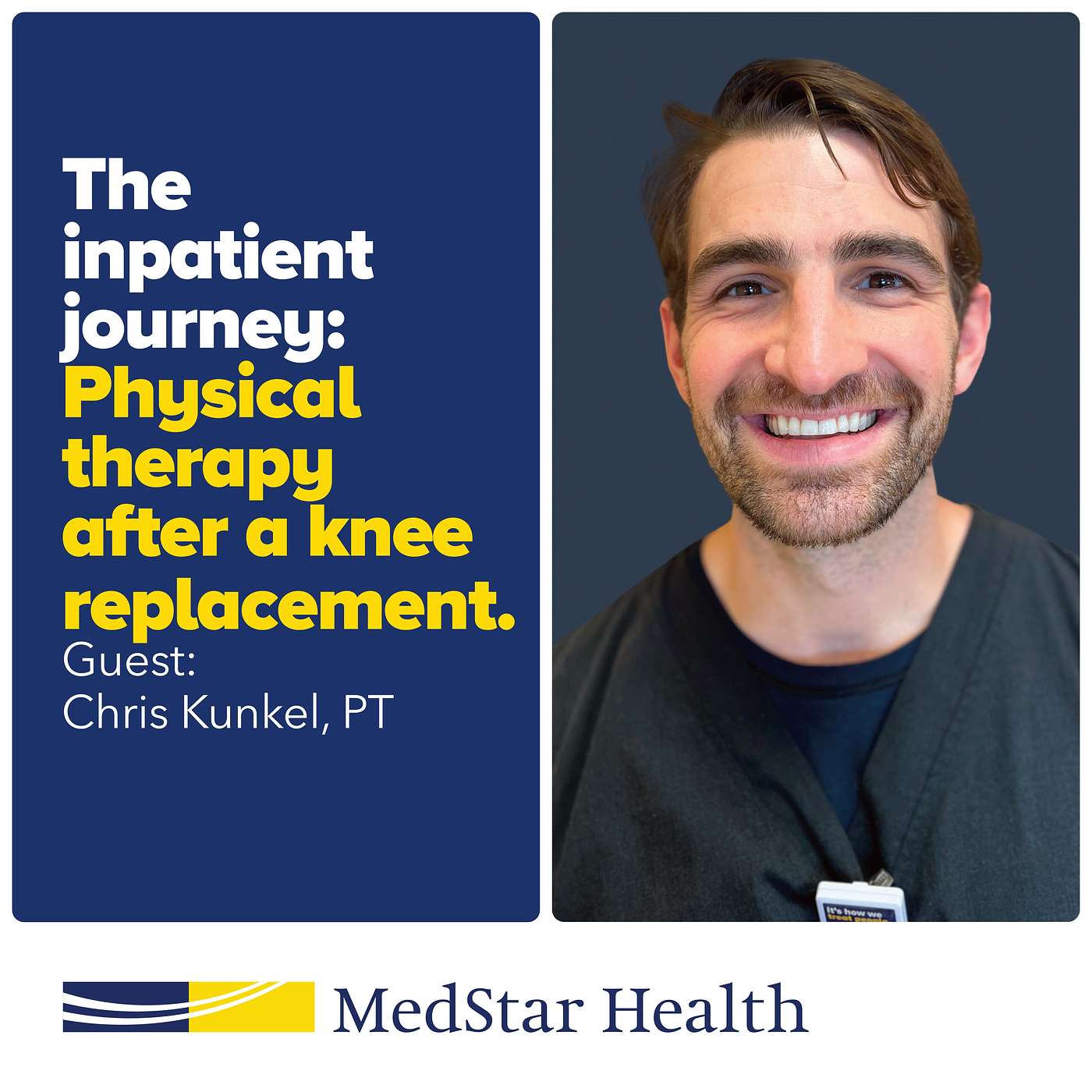cover of episode The Inpatient Journey: Physical Therapy After a Knee Replacement with PT Chris Kunkel