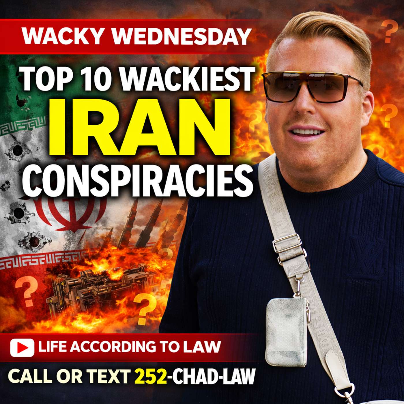 Top 10 Wackiest Iran Conspiracies | Debunking the Internet's Iran War Madness episode artwork