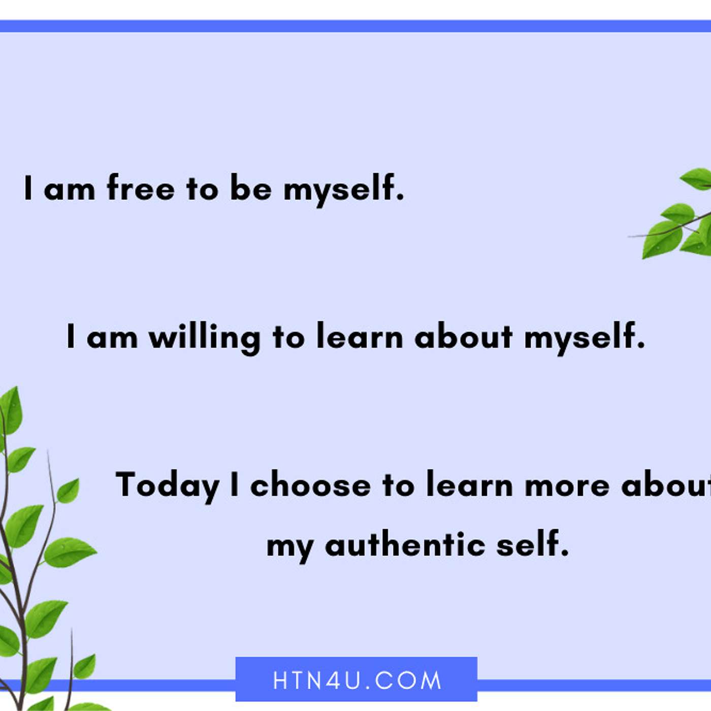 HTN4U Unlimiting Affirmations on Self-esteem #127