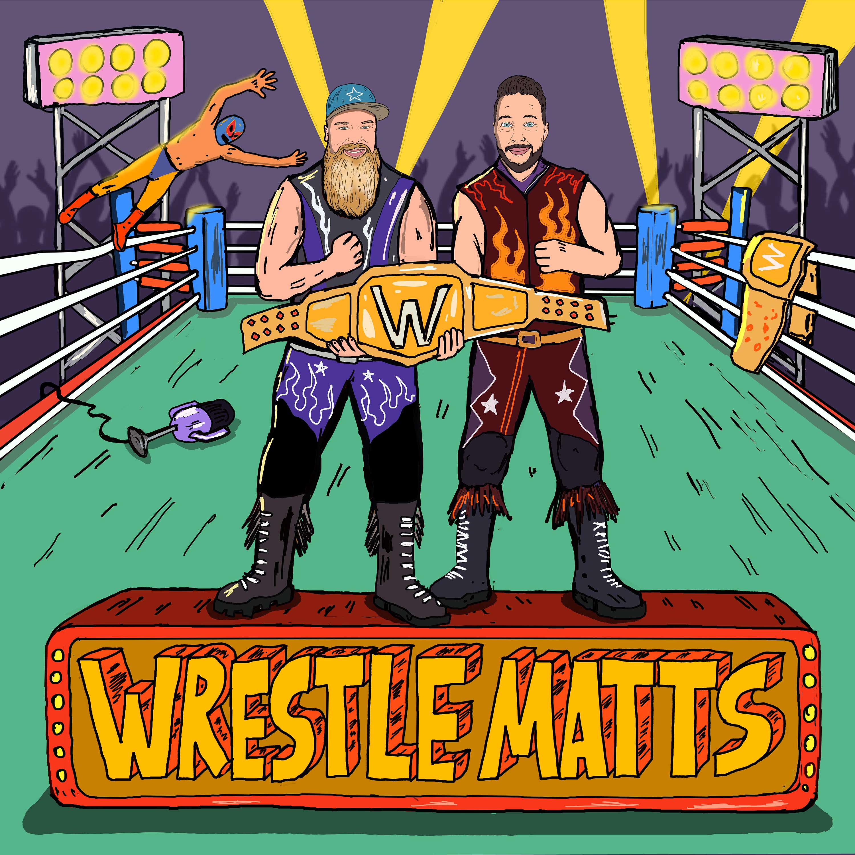 Wrestle Matts cover art