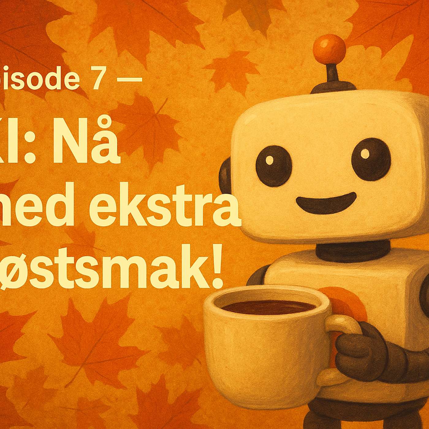 Episode 7 – KI: Nå med ekstra høstsmak!