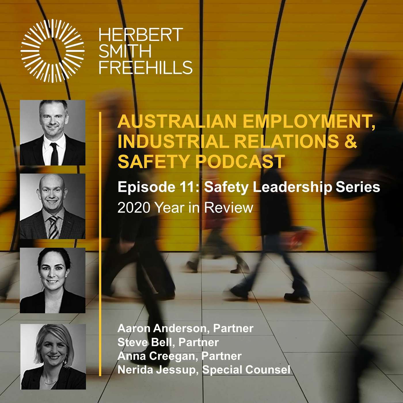 Australian EIRS Podcast EP11: Safety Leadership series: 2020 year in review episode artwork