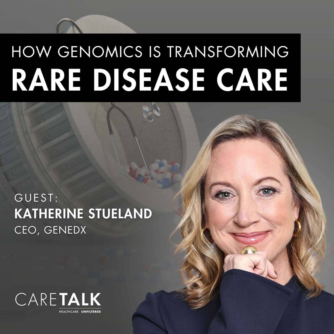 How Genomics Is Transforming Rare Disease Care w/ Katherine Stueland, CEO, GeneDX episode artwork