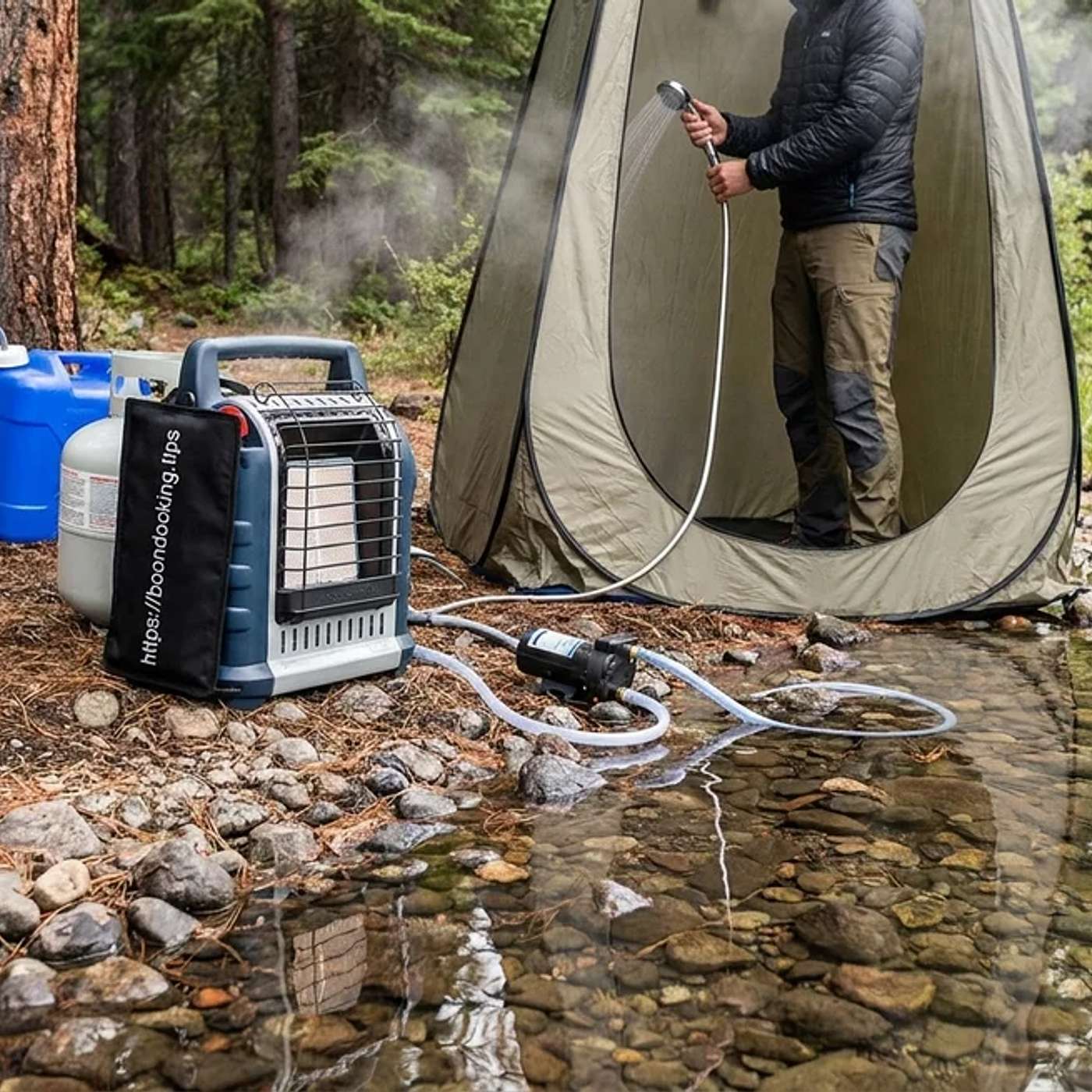 Portable Showers and Water Heating from Lake Sources episode artwork