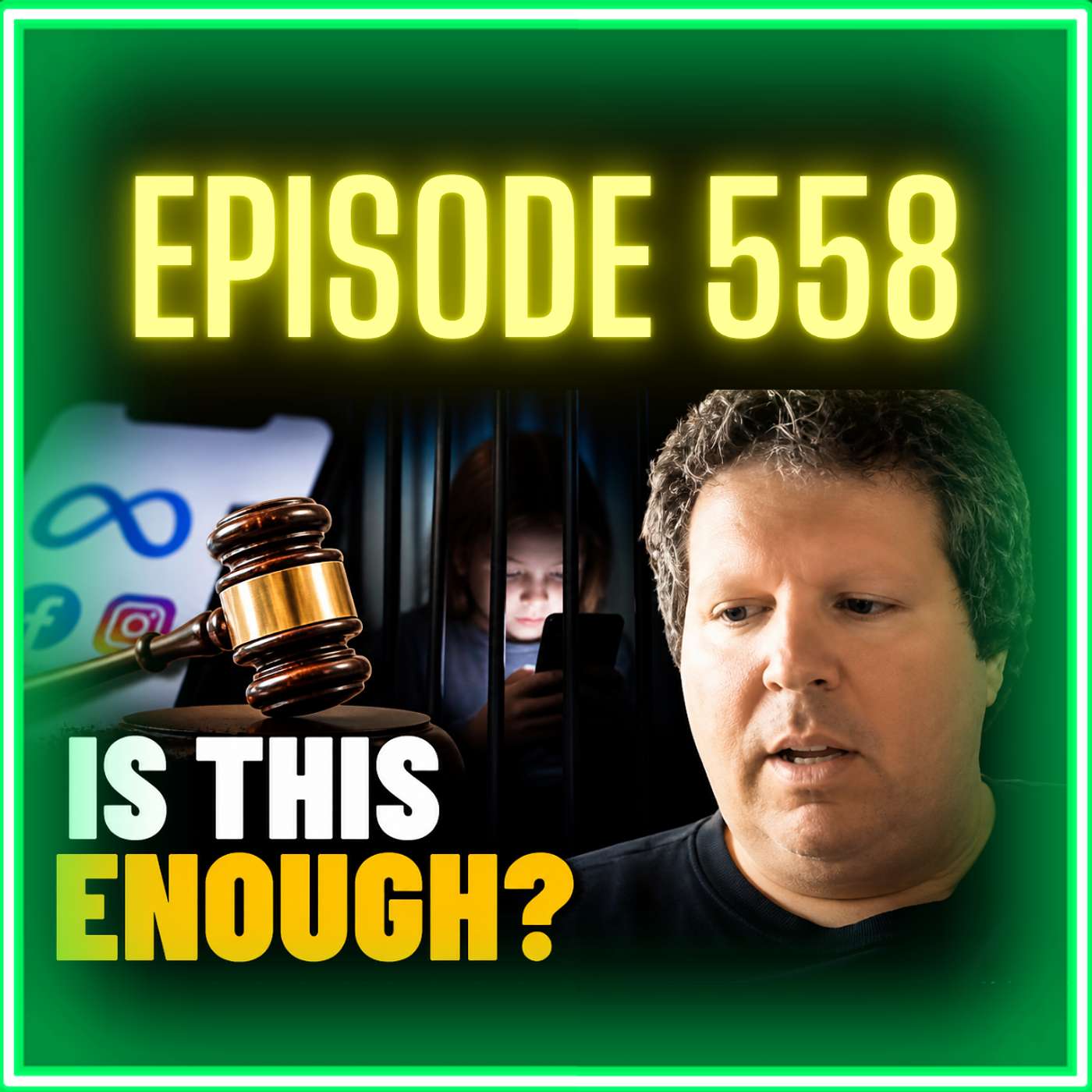 The $1 Billion Question: Can Court Orders Keep Teens Safe Online? | Episode 558 episode artwork