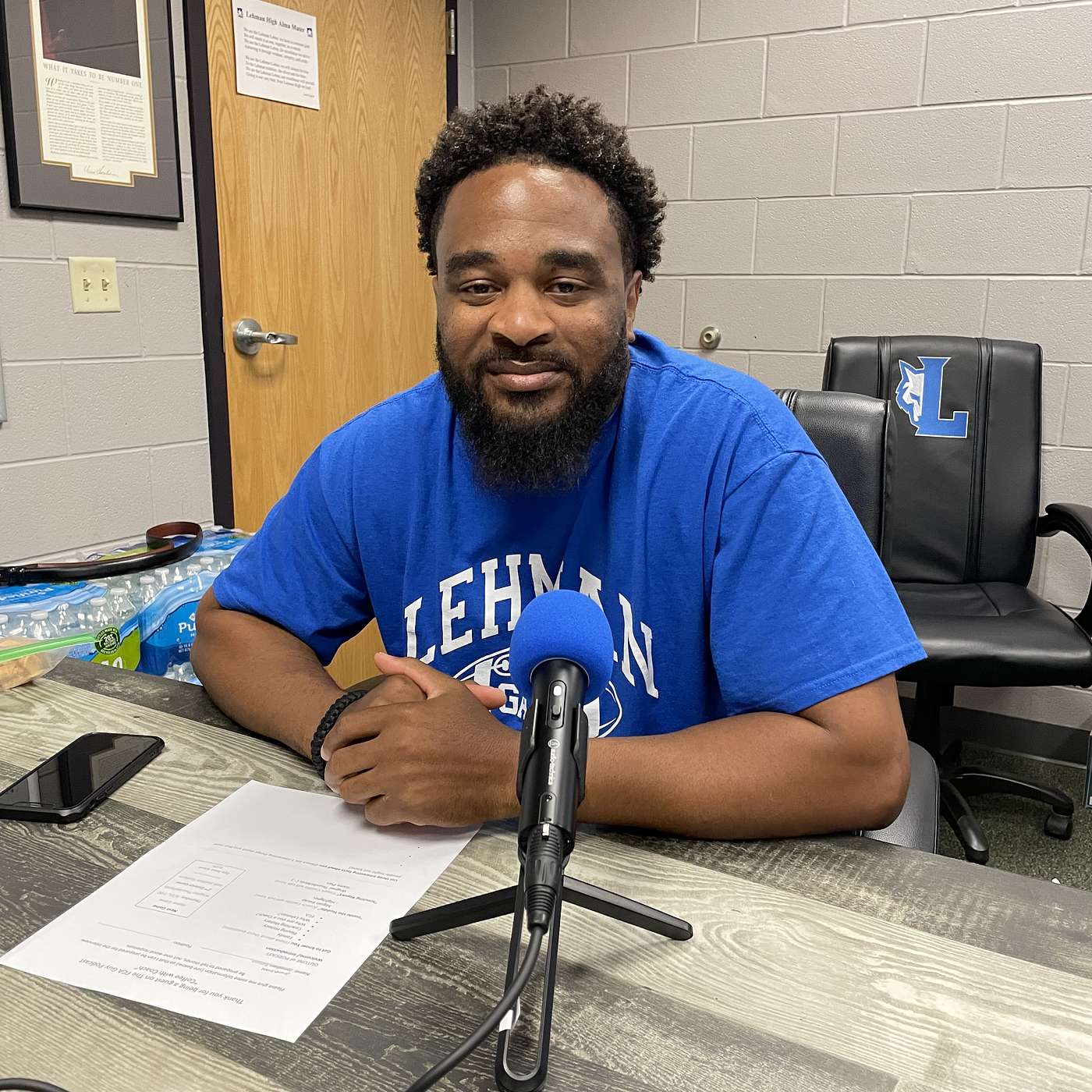 Episode 5 Coffee with Coach Jonathan Batson (Defensive Backs Coach Lehman High School) episode artwork