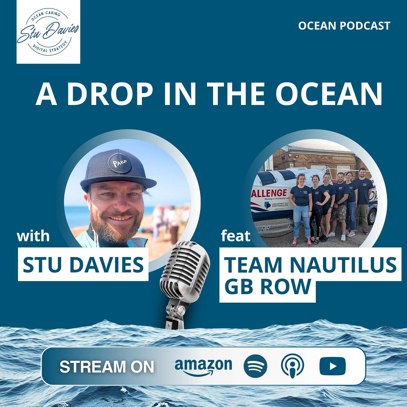 Team Nautilus – ‘Collecting Ocean Data on a 2,000-Mile Row Around Britain’