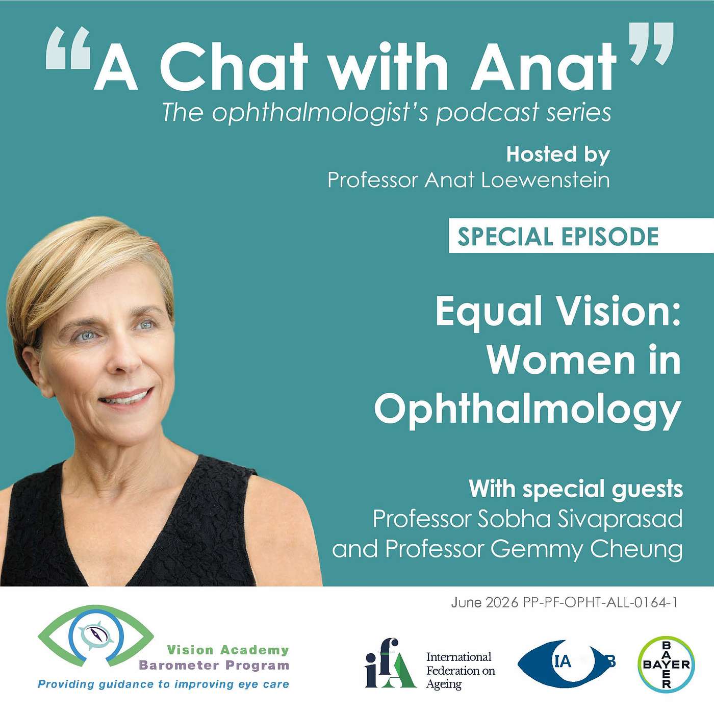 Equal Vision – Women in Ophthalmology episode artwork