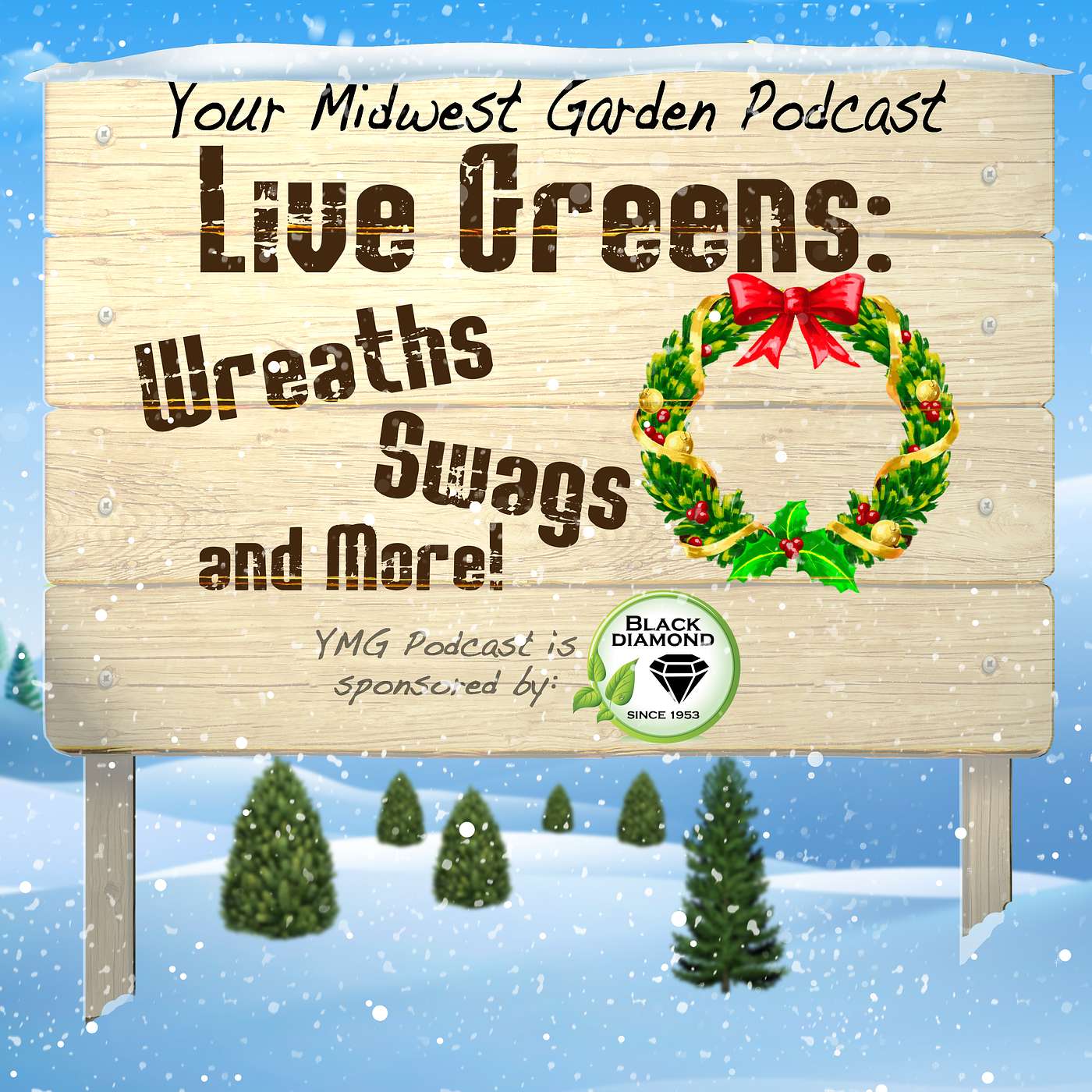 LIVE GREENS... Wreaths, Swags and More!